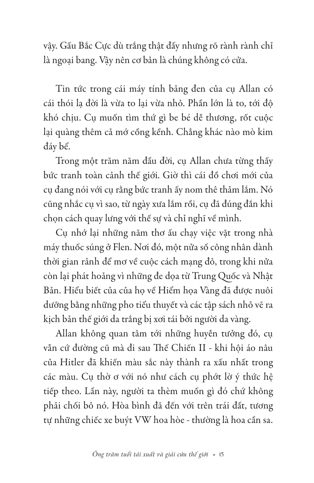 Tải sách Ông Trăm Tuổi Tái Xuất Và Giải Cứu Thế Giới PDF đọc ebook online, epub online, nghe sách nói audio miễn phí.