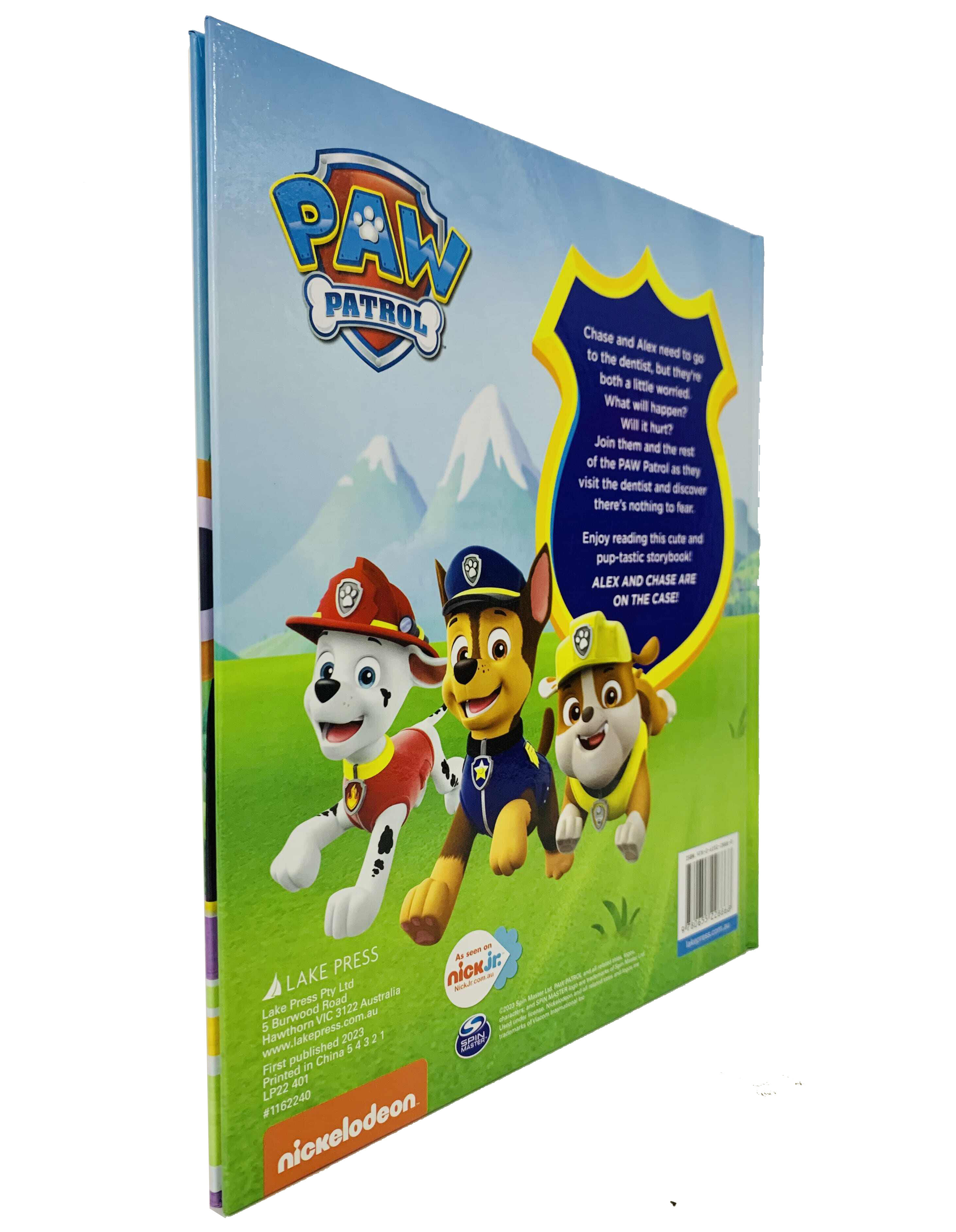 Paw Patrol Chase's Loose Tooth - Storybook With Bag Tag - FAHASA.COM