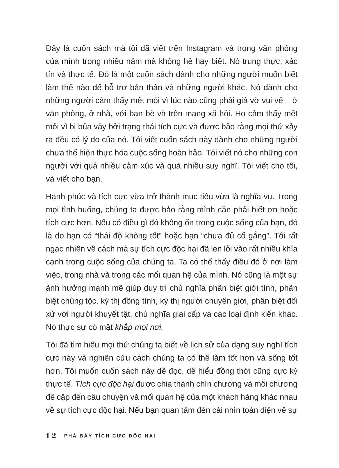 Phá Bẫy Tích Cực Độc Hại - Trung Thực Với Cảm Xúc Trong Một Thế Giới Ám Ảnh Với Hạnh Phúc PDF Phá Bẫy Tích Cực Độc Hại - Trung Thực Với Cảm Xúc Trong Một Thế Giới Ám Ảnh Với Hạnh Phúc PDF