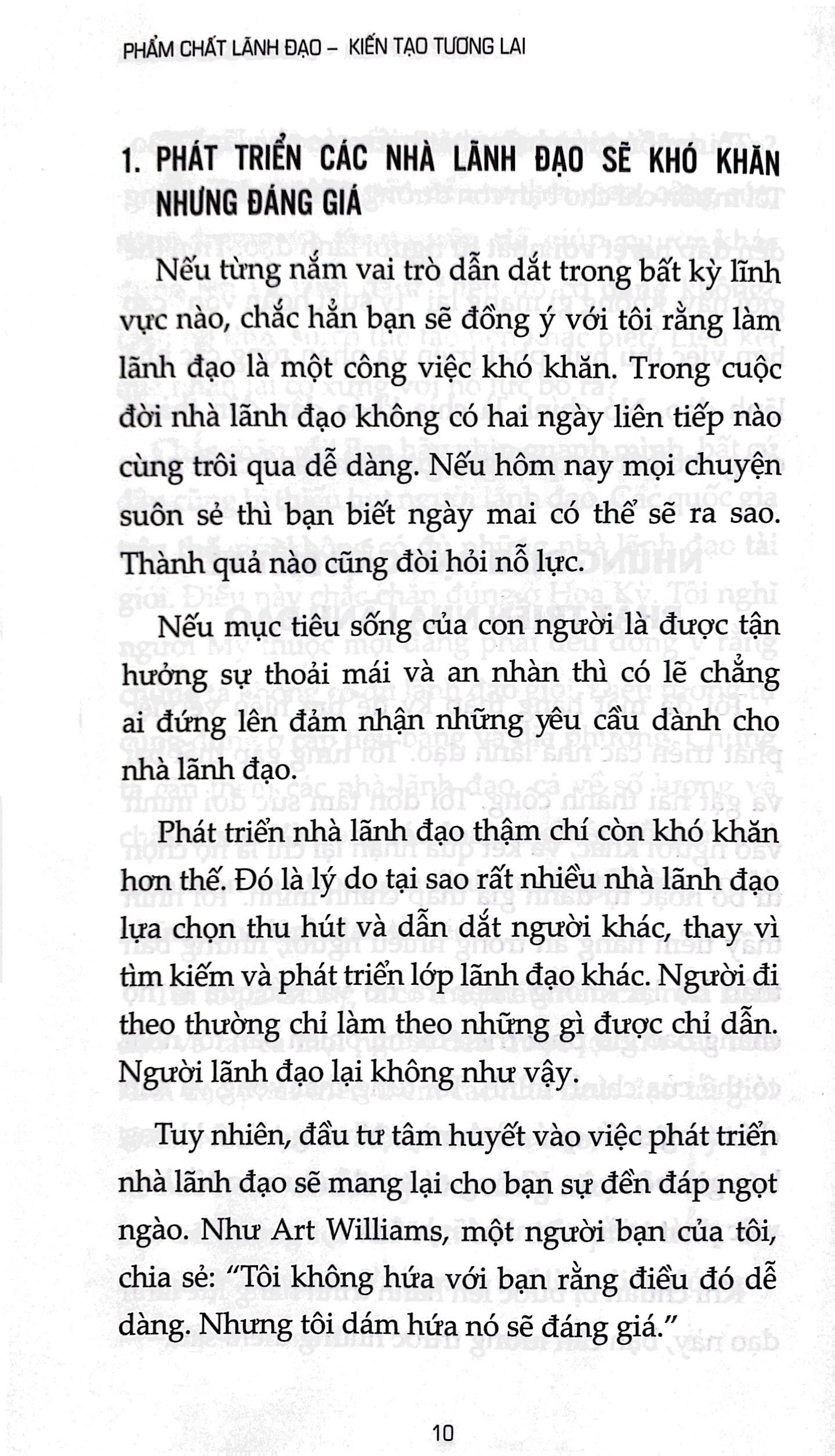 Tải sách Phẩm Chất Lãnh Đạo - Kiến Tạo Tương Lai PDF đọc ebook online, epub online, nghe sách nói audio miễn phí.