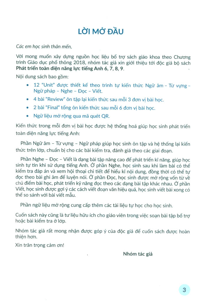 Phát Triển Toàn Diện Năng Lực Tiếng Anh 7 - Tập 1 (Biên Soạn Theo Chương Trình GDPT 2018) PDF đọc ebook online, epub online, nghe sách nói audio miễn phí.