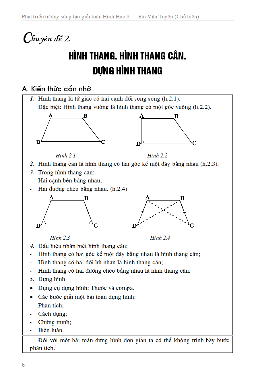Phát Triển Tư Duy Sáng Tạo - Giải Toán Hình Học 8 PDF đọc ebook online, epub online, nghe sách nói audio miễn phí.
