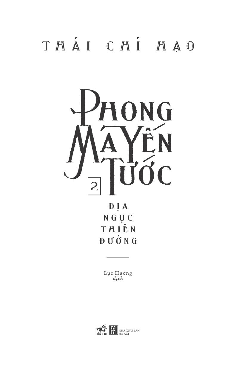 Phong Ma Yến Tước - Tập 2: Địa Ngục Thiên Đường PDF Phong Ma Yến Tước - Tập 2: Địa Ngục Thiên Đường PDF