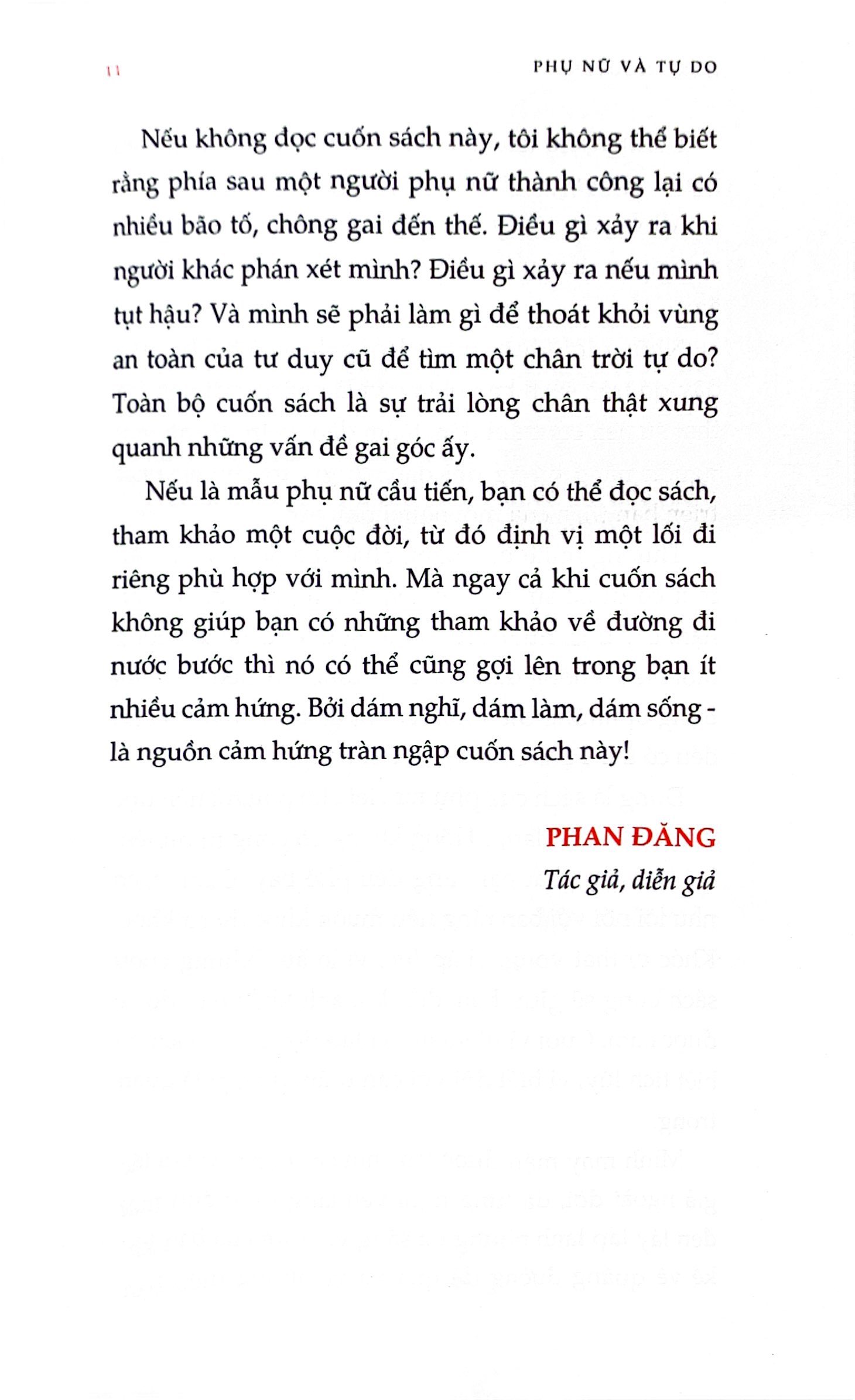 Phụ Nữ Và Tự Do PDF đọc ebook online, epub online, nghe sách nói audio miễn phí.