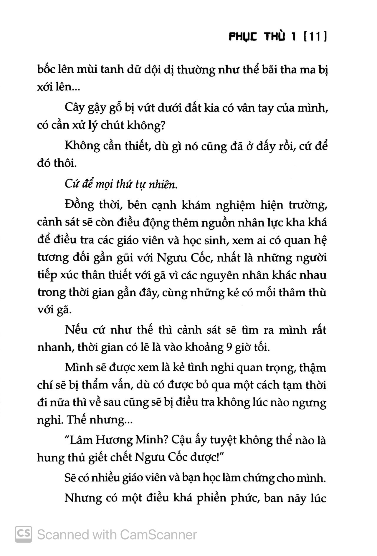 Phục Thù - Tập 1 PDF