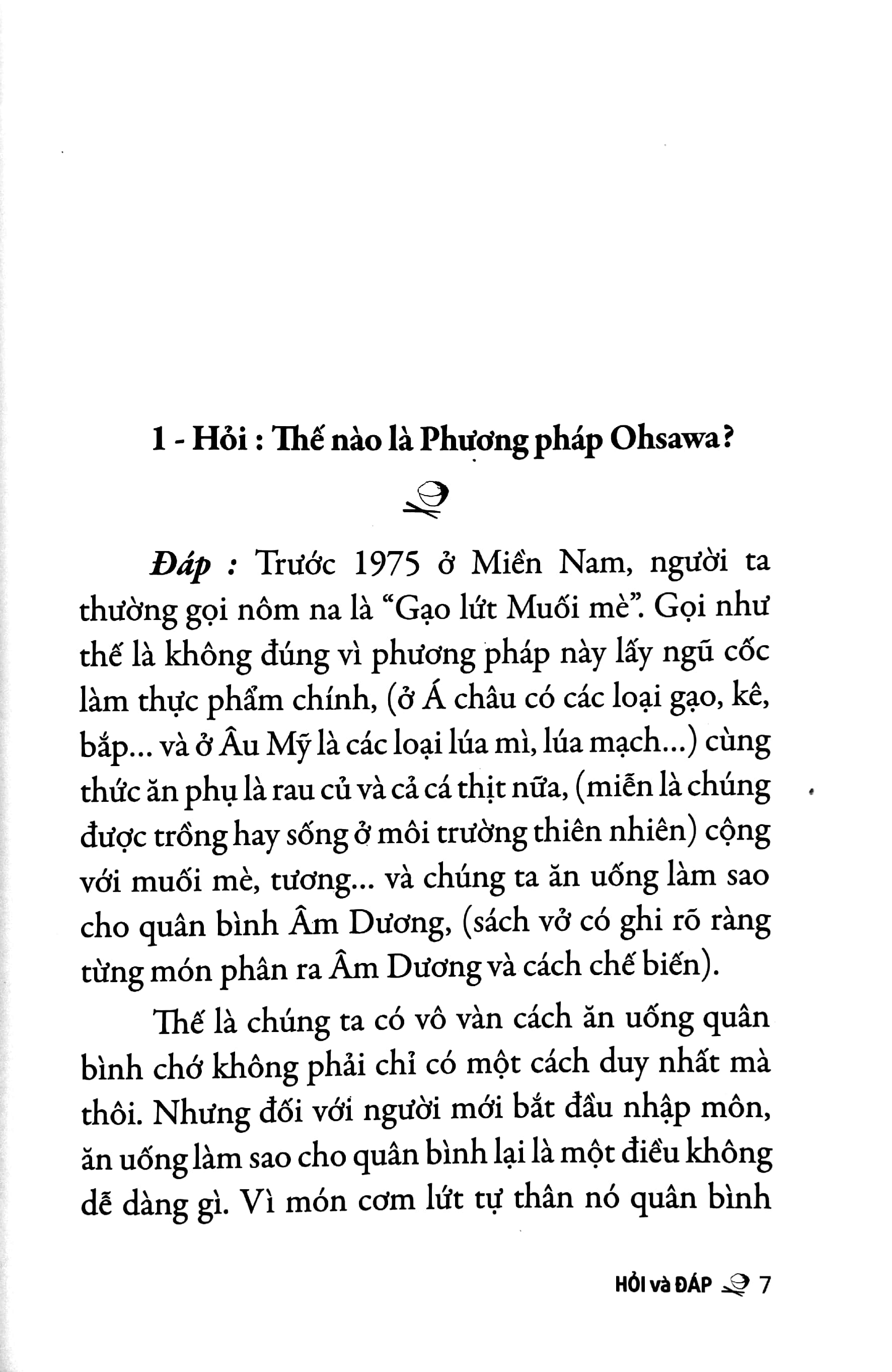 Bộ Phương Pháp Ohsawa Hỏi Và Đáp - Tập 1 PDF Bộ Phương Pháp Ohsawa Hỏi Và Đáp - Tập 1 PDF