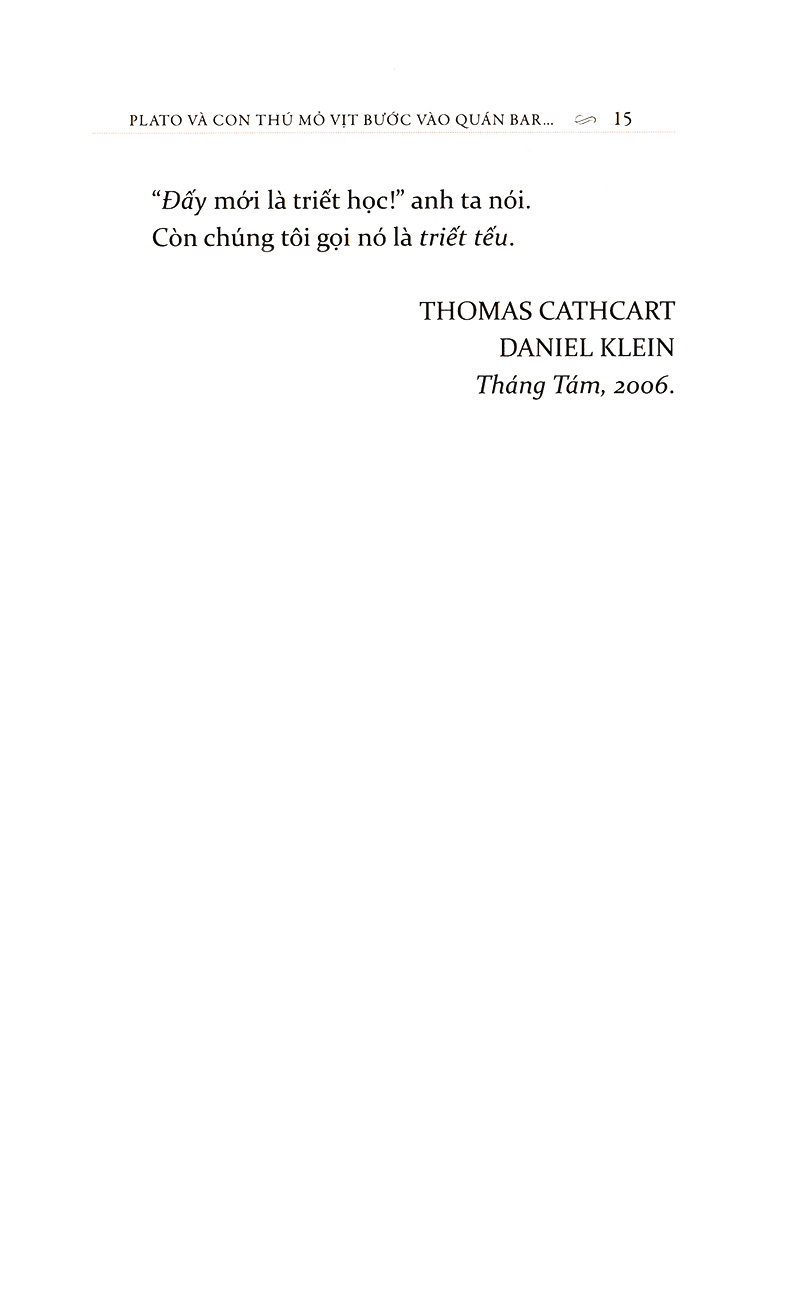 Plato Và Con Thú Mỏ Vịt Bước Vào Quán Bar…(Tái Bản 2018) PDF đọc ebook online, epub online, nghe sách nói audio miễn phí.