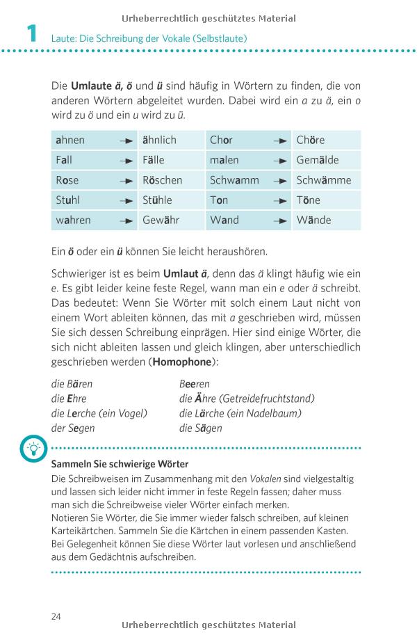 PONS Deutsche Grammatik & Rechtschreibung - Alle wichtigen Regeln