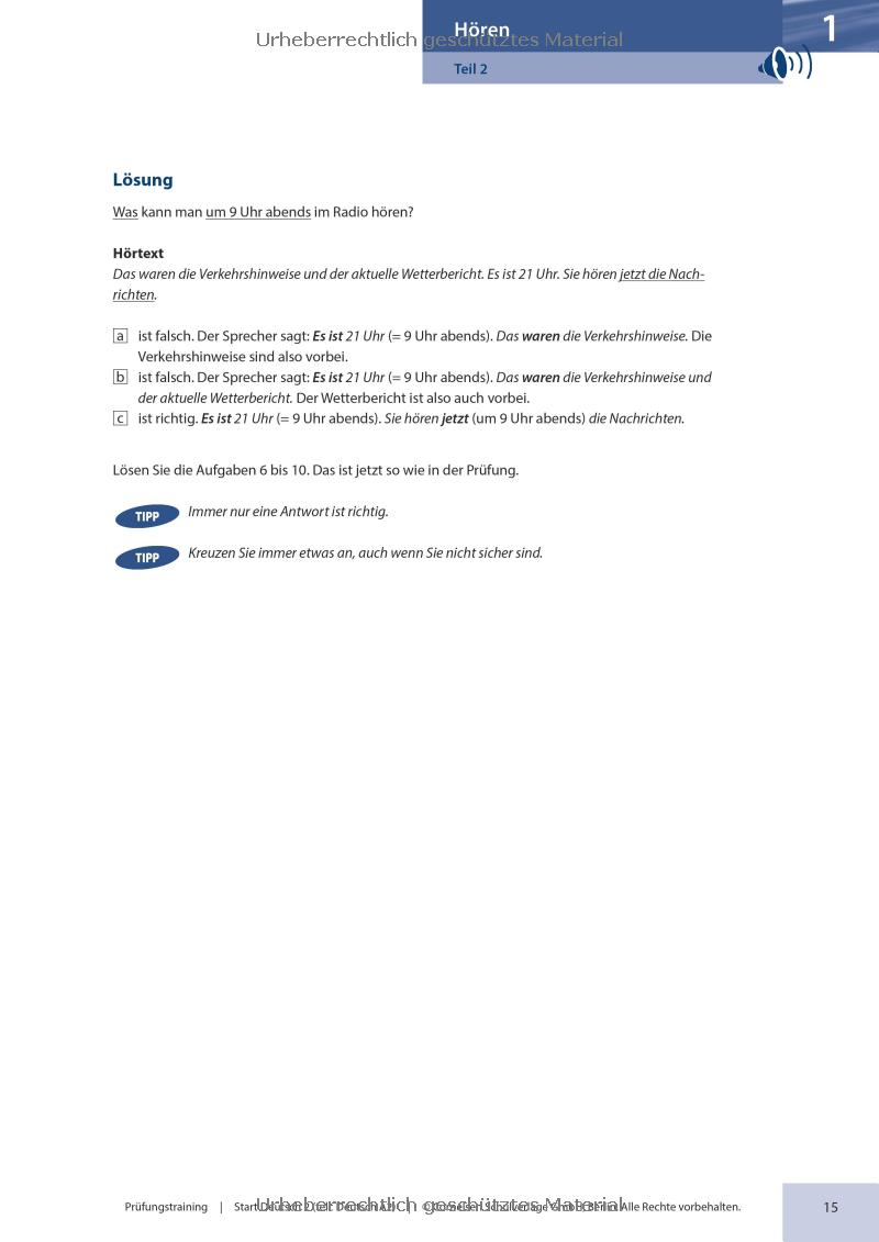 Prufungstraining DaF : Start Deutsch 2 - telc Deutsch A2 - Ubungsbuch