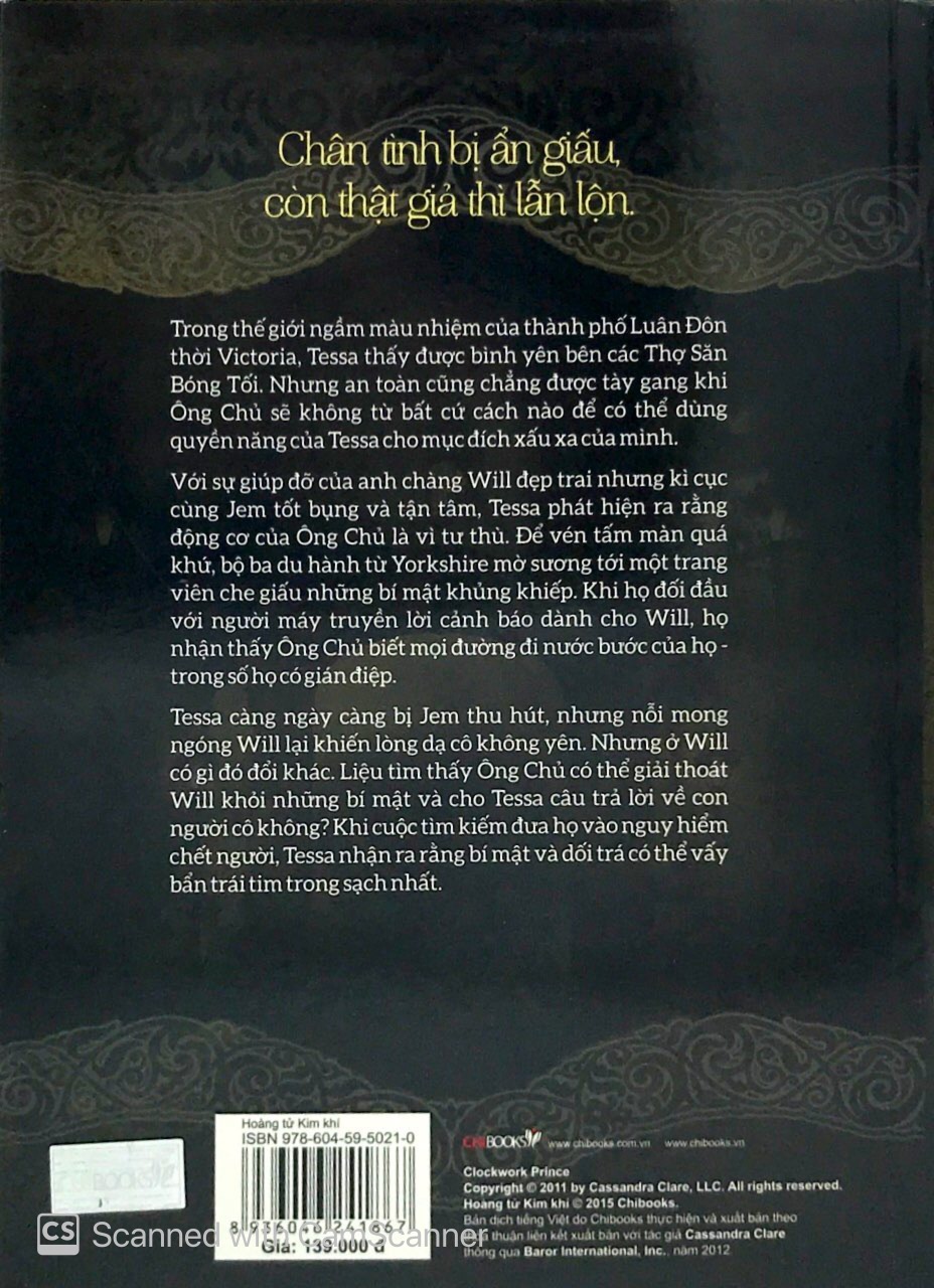 Quân Đoàn Hủy Diệt - Phần 2 - Hoàng Tử Kim Khí Clockwork Prince PDF