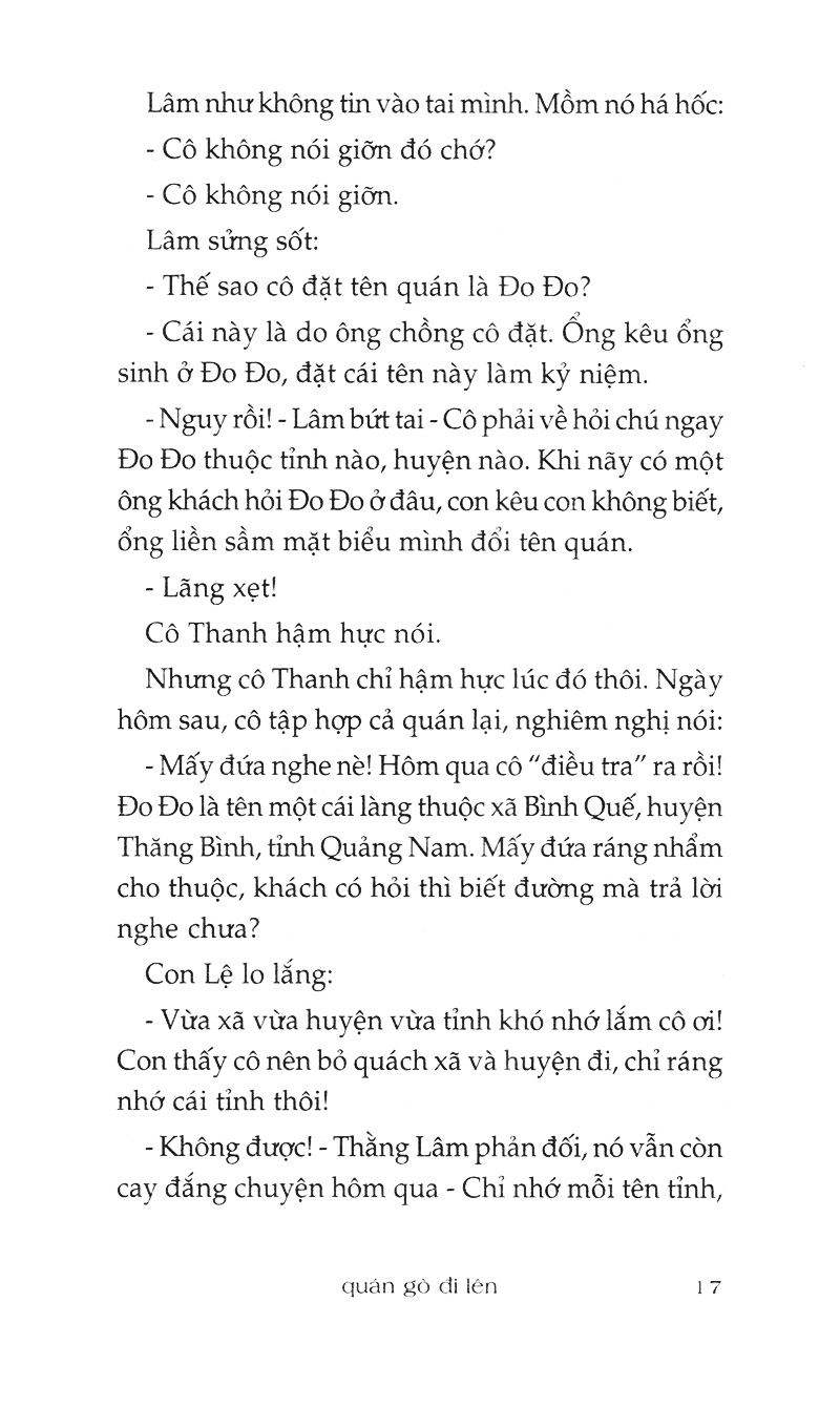 Quán Gò Đi Lên PDF đọc ebook online, epub online, nghe sách nói audio miễn phí.