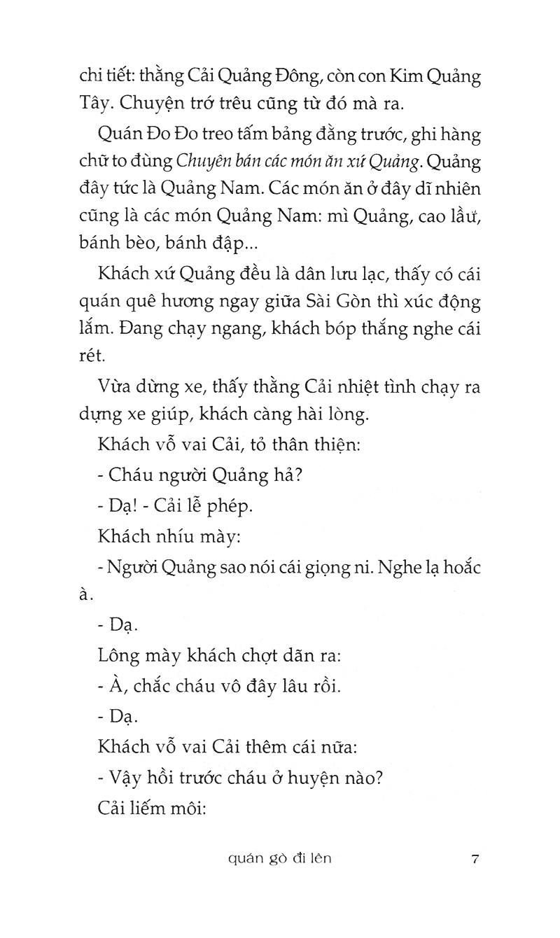 Quán Gò Đi Lên PDF đọc ebook online, epub online, nghe sách nói audio miễn phí.