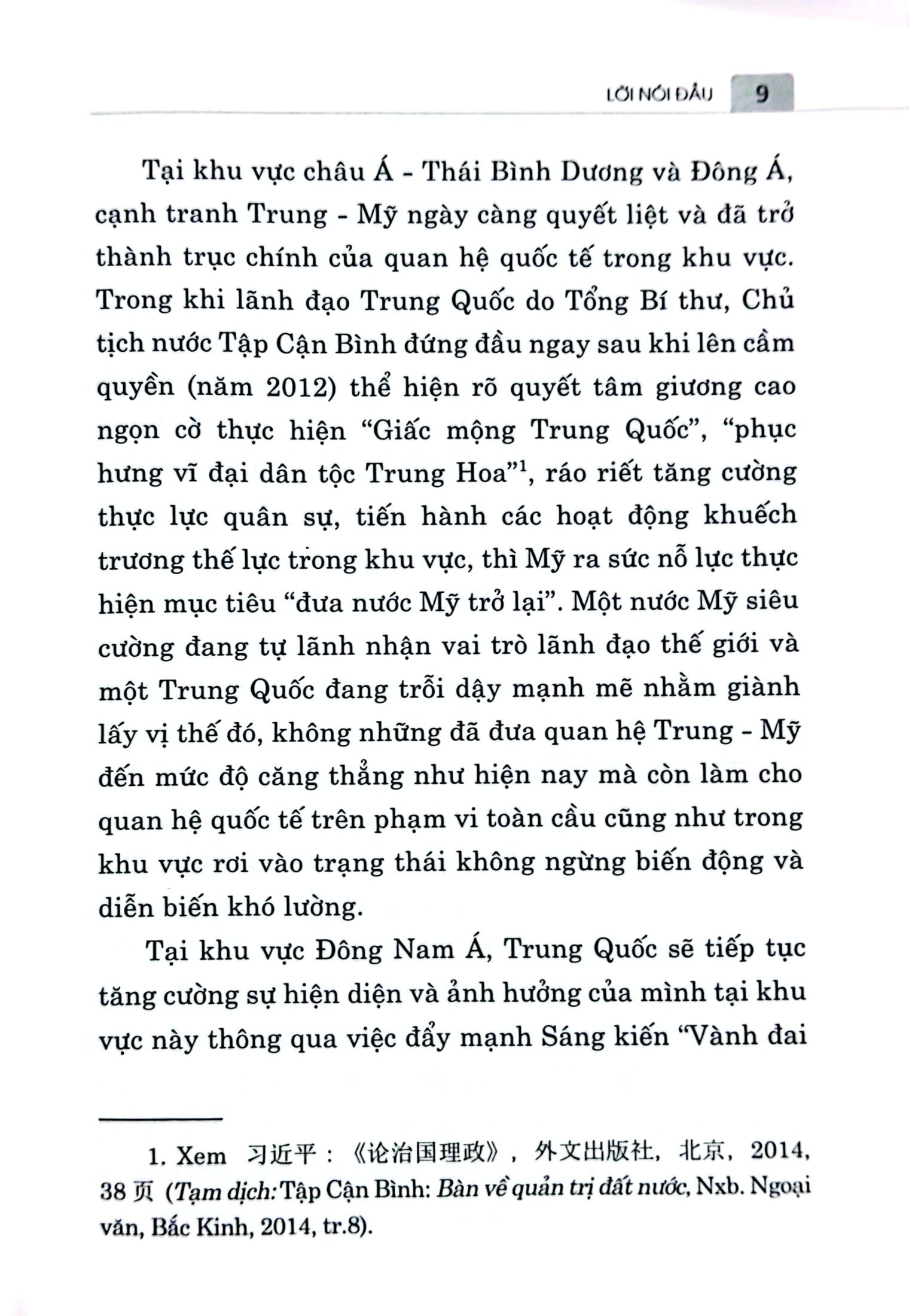 Quan Hệ Việt Nam-Trung Quốc Giai Đoạn 2017-2022: Những Điều Chỉnh Chính Sách Của Trung Quốc Và Hàm Ý Đối Với Việt Nam PDF đọc ebook online, epub online, nghe sách nói audio miễn phí. Tải sách Quan Hệ Việt Nam-Trung Quốc Giai Đoạn 2017-2022: Những Điều Chỉnh Chính Sách Của Trung Quốc Và Hàm Ý Đối Với Việt Nam PDF đọc ebook online, epub online, nghe sách nói audio miễn phí.