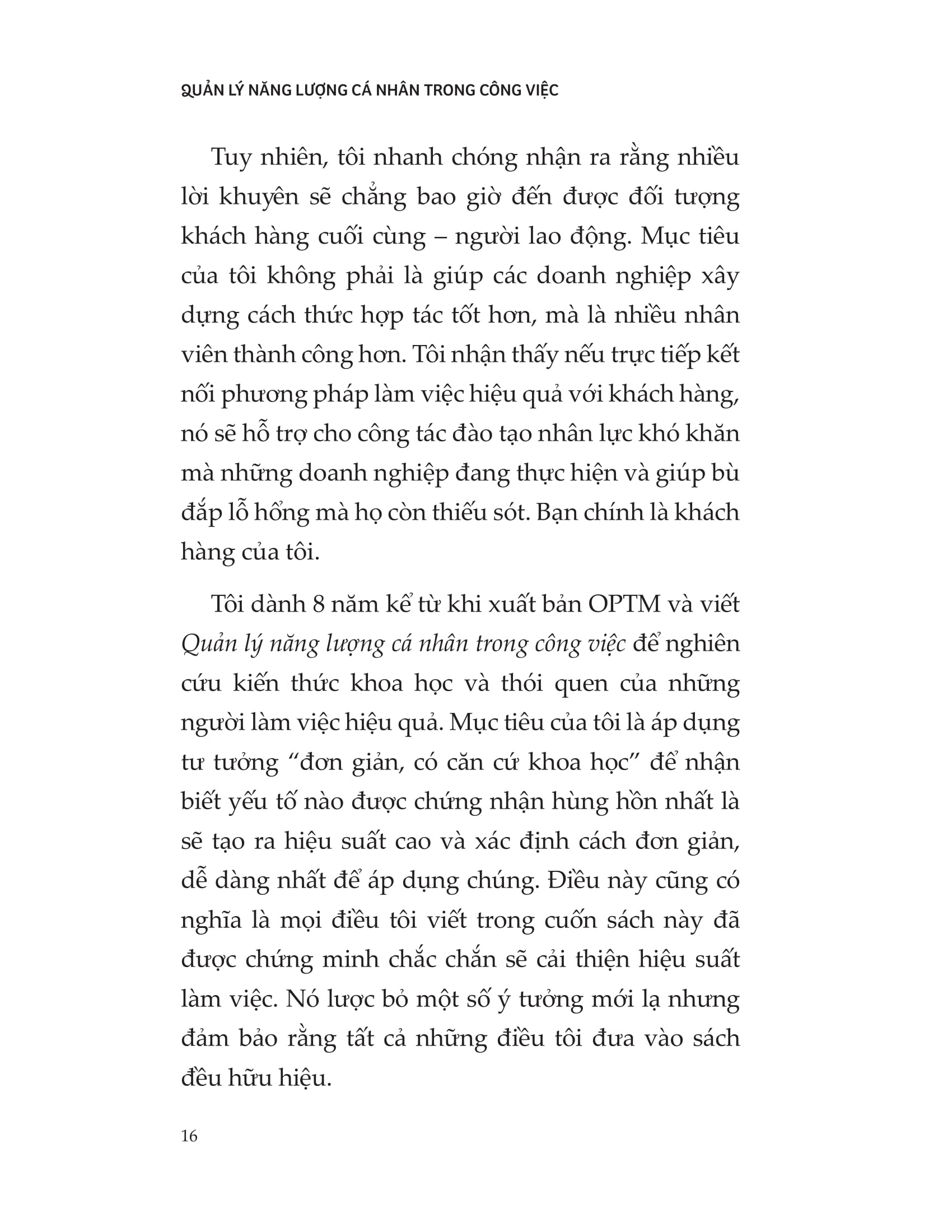 Quản Lý Năng Lượng Cá Nhân Trong Công Việc PDF Quản Lý Năng Lượng Cá Nhân Trong Công Việc PDF