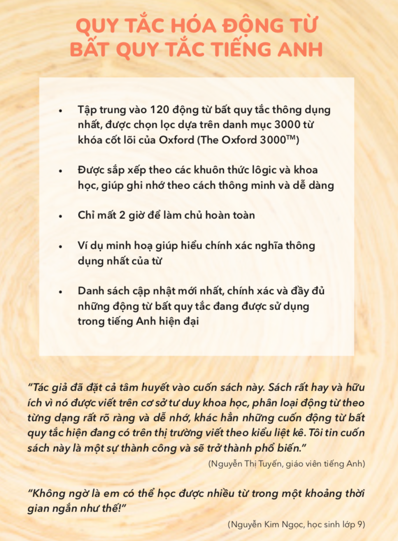 Quy Tắc Hóa Động Từ Bất Quy Tắc Tiếng Anh PDF Quy Tắc Hóa Động Từ Bất Quy Tắc Tiếng Anh PDF
