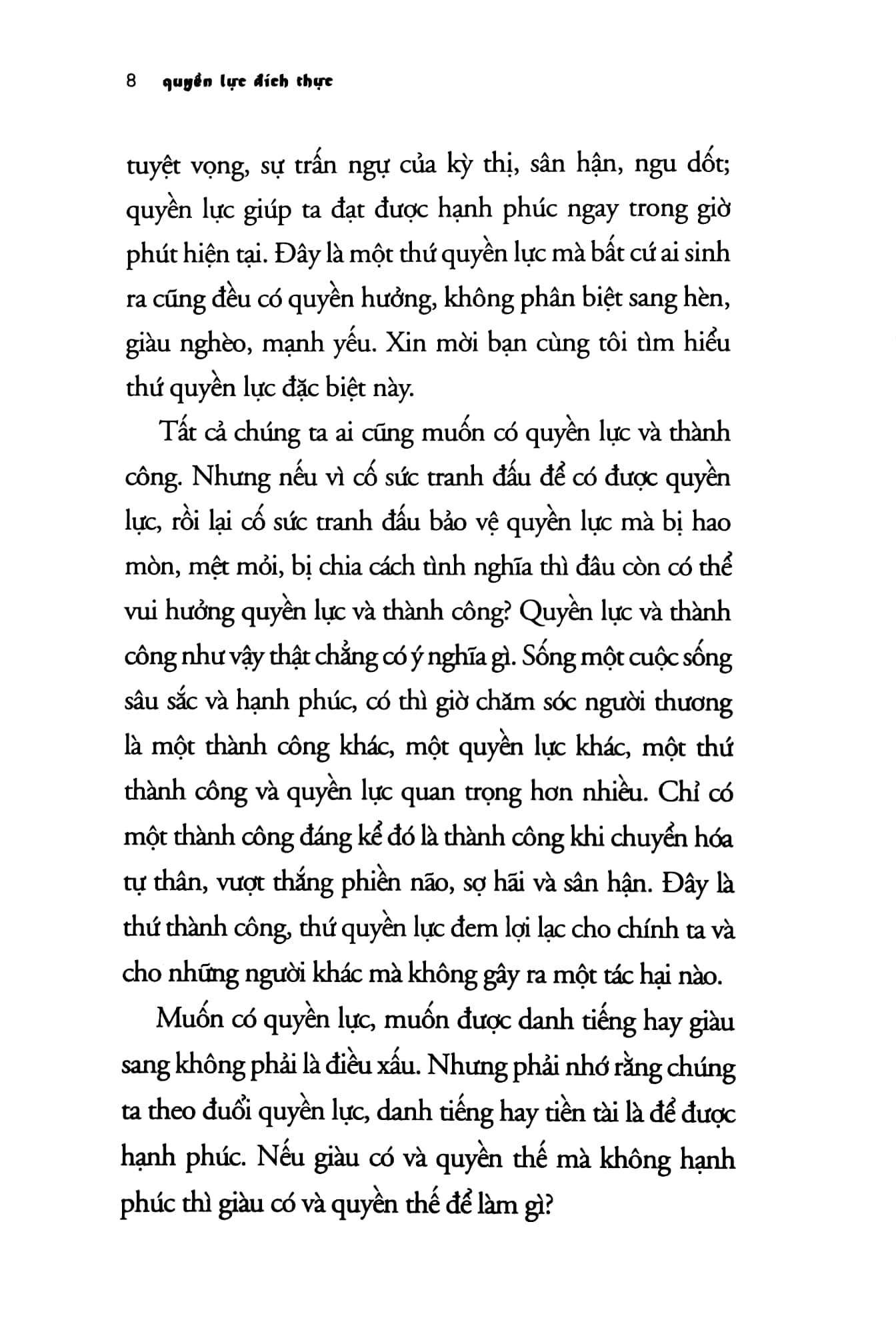 Tải sách Quyền Lực Đích Thực PDF đọc ebook online, epub online, nghe sách nói audio miễn phí.