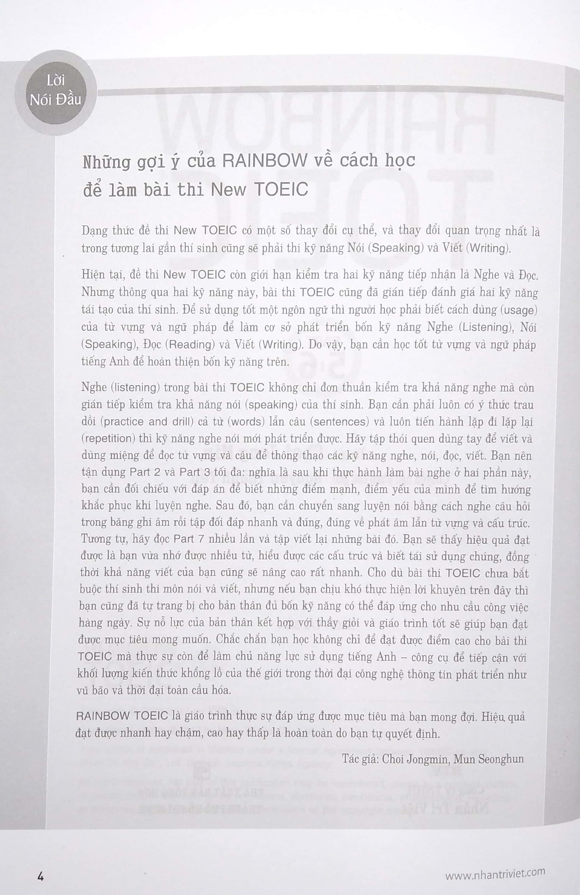 Rainbow TOEIC - Part 5,6 PDF Rainbow TOEIC - Part 5,6 PDF