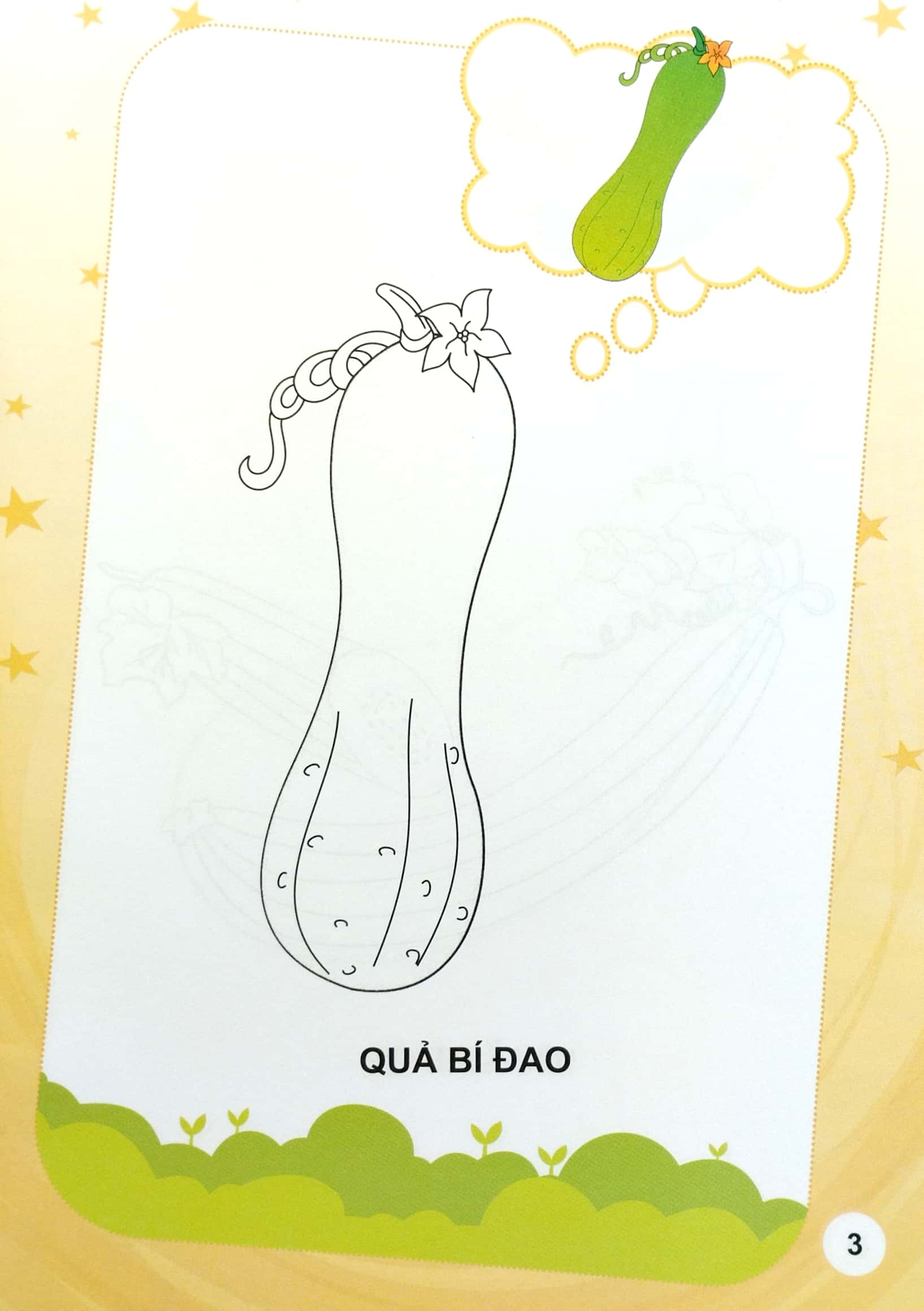 Sách Bé Tập Tô Màu - Rau, Củ, Quả (Tái Bản 2023) - FAHASA.COM