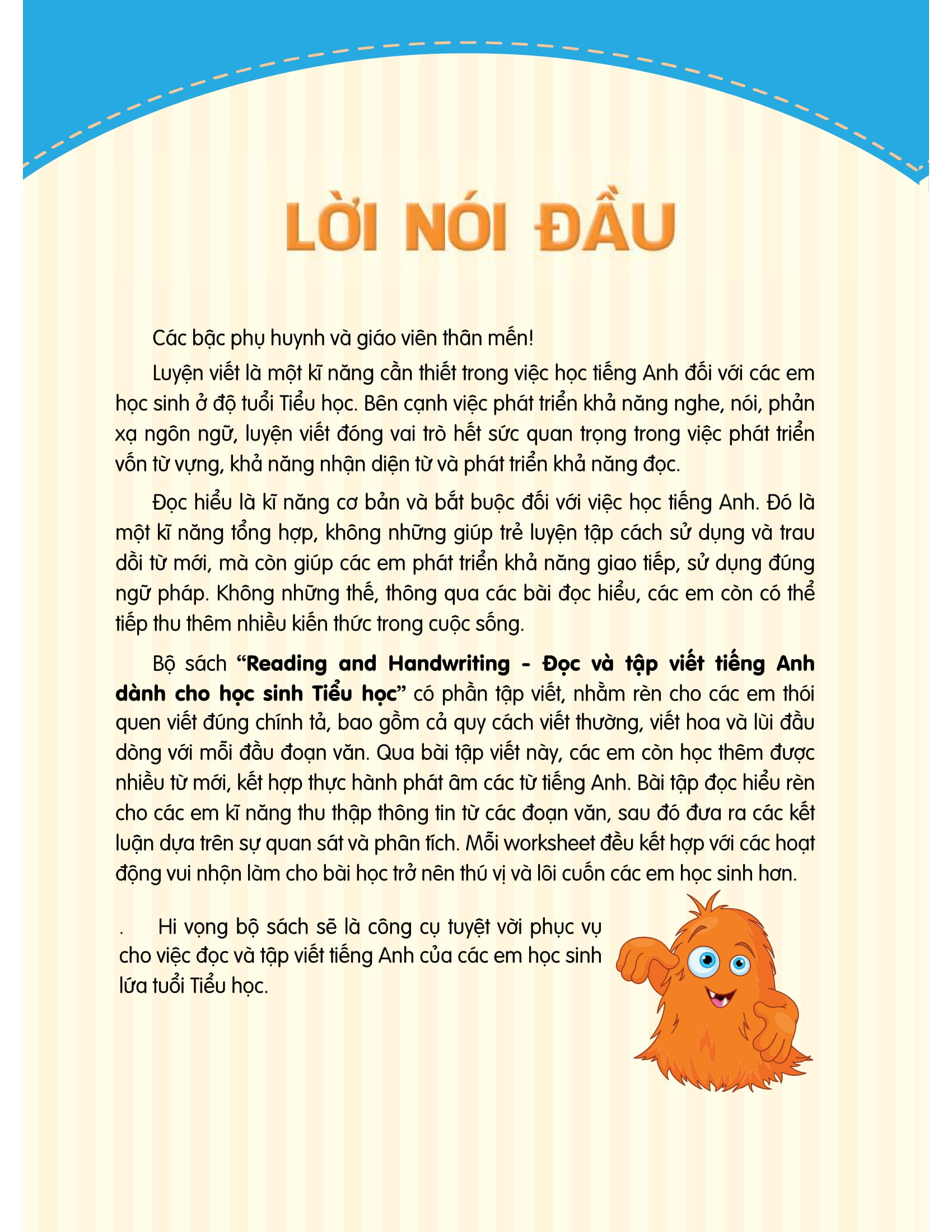 Bộ Reading and Handwriting - Đọc và Tập Viết Tiếng Anh Dành Cho Học Sinh Tiểu Học 2 Workbook PDF Bộ Reading and Handwriting - Đọc và Tập Viết Tiếng Anh Dành Cho Học Sinh Tiểu Học 2 Workbook PDF