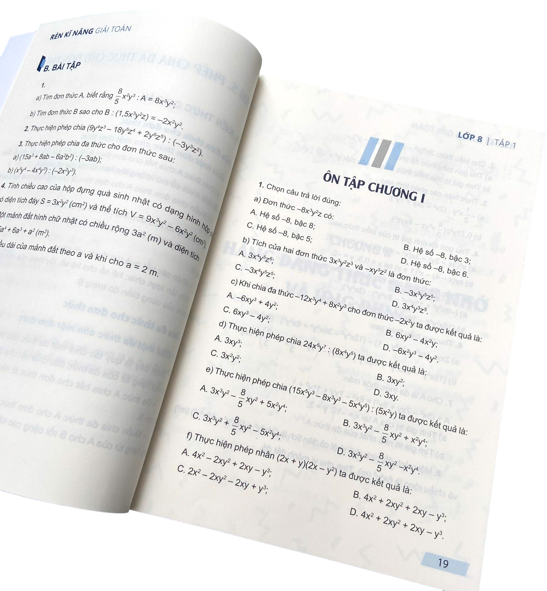 Rèn Kĩ Năng Giải Toán Lớp 8 - Tập 1 PDF đọc ebook online, epub online, nghe sách nói audio miễn phí. Rèn Kĩ Năng Giải Toán Lớp 8 - Tập 1 PDF đọc ebook online, epub online, nghe sách nói audio miễn phí.