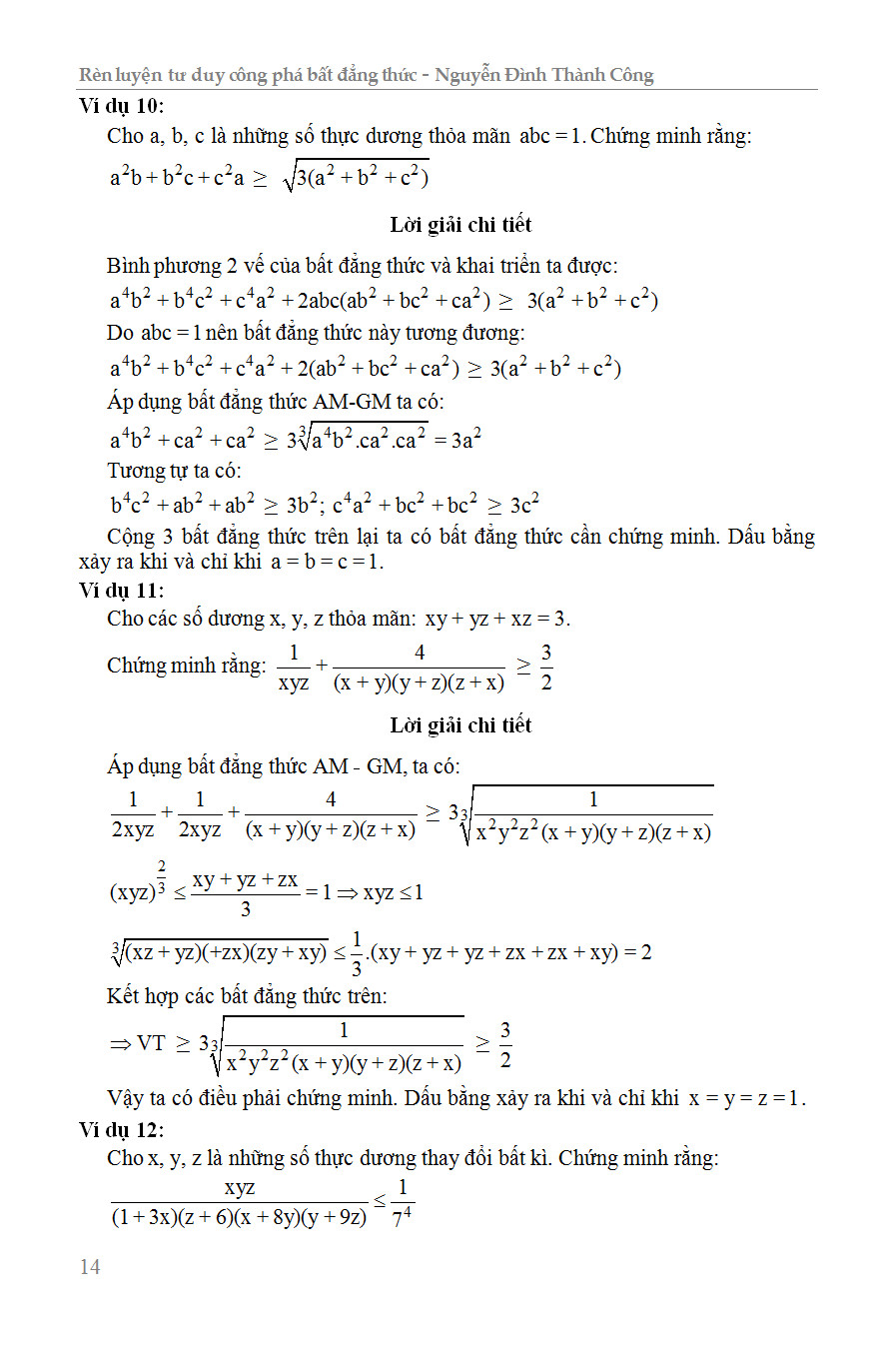 Rèn Luyện Tư Duy Công Phá Bất Đẳng Thức PDF đọc ebook online, epub online, nghe sách nói audio miễn phí. Rèn Luyện Tư Duy Công Phá Bất Đẳng Thức PDF đọc ebook online, epub online, nghe sách nói audio miễn phí.