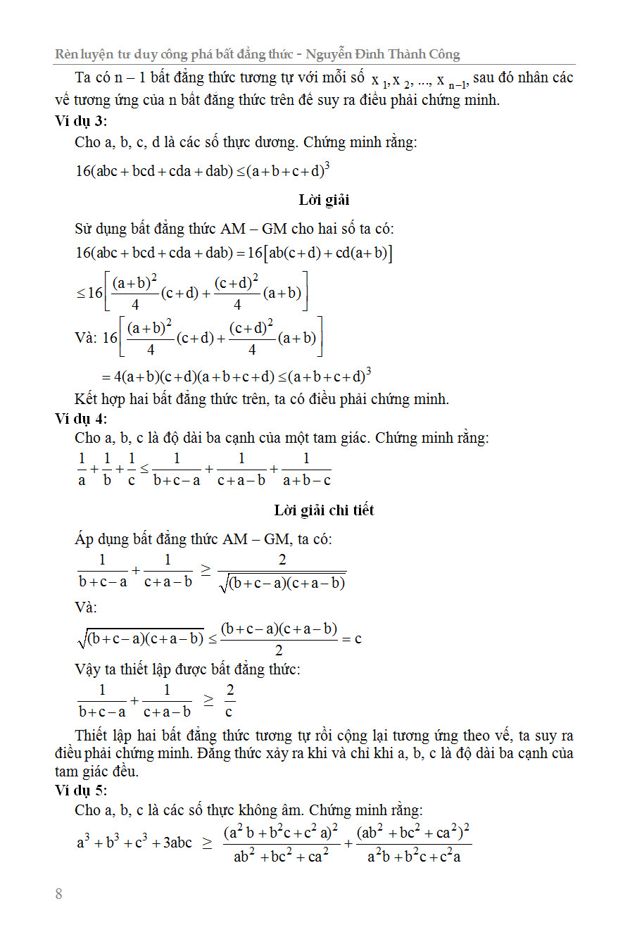 Rèn Luyện Tư Duy Công Phá Bất Đẳng Thức PDF đọc ebook online, epub online, nghe sách nói audio miễn phí. Rèn Luyện Tư Duy Công Phá Bất Đẳng Thức PDF đọc ebook online, epub online, nghe sách nói audio miễn phí.