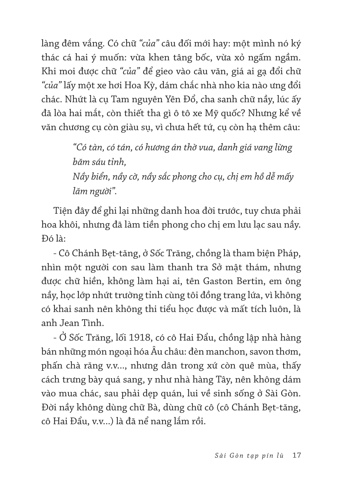 Sài Gòn Tạp Pín Lù PDF đọc ebook online, epub online, nghe sách nói audio miễn phí tại reds.vn. Sài Gòn Tạp Pín Lù PDF đọc ebook online, epub online, nghe sách nói audio miễn phí.