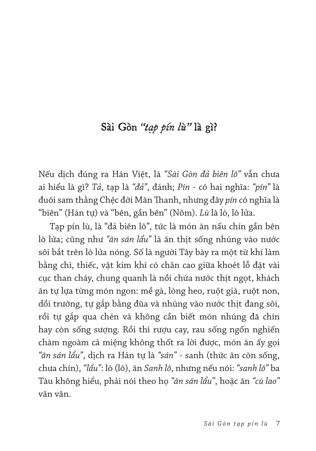 Sài Gòn Tạp Pín Lù PDF đọc ebook online, epub online, nghe sách nói audio miễn phí tại reds.vn. Sài Gòn Tạp Pín Lù PDF đọc ebook online, epub online, nghe sách nói audio miễn phí.