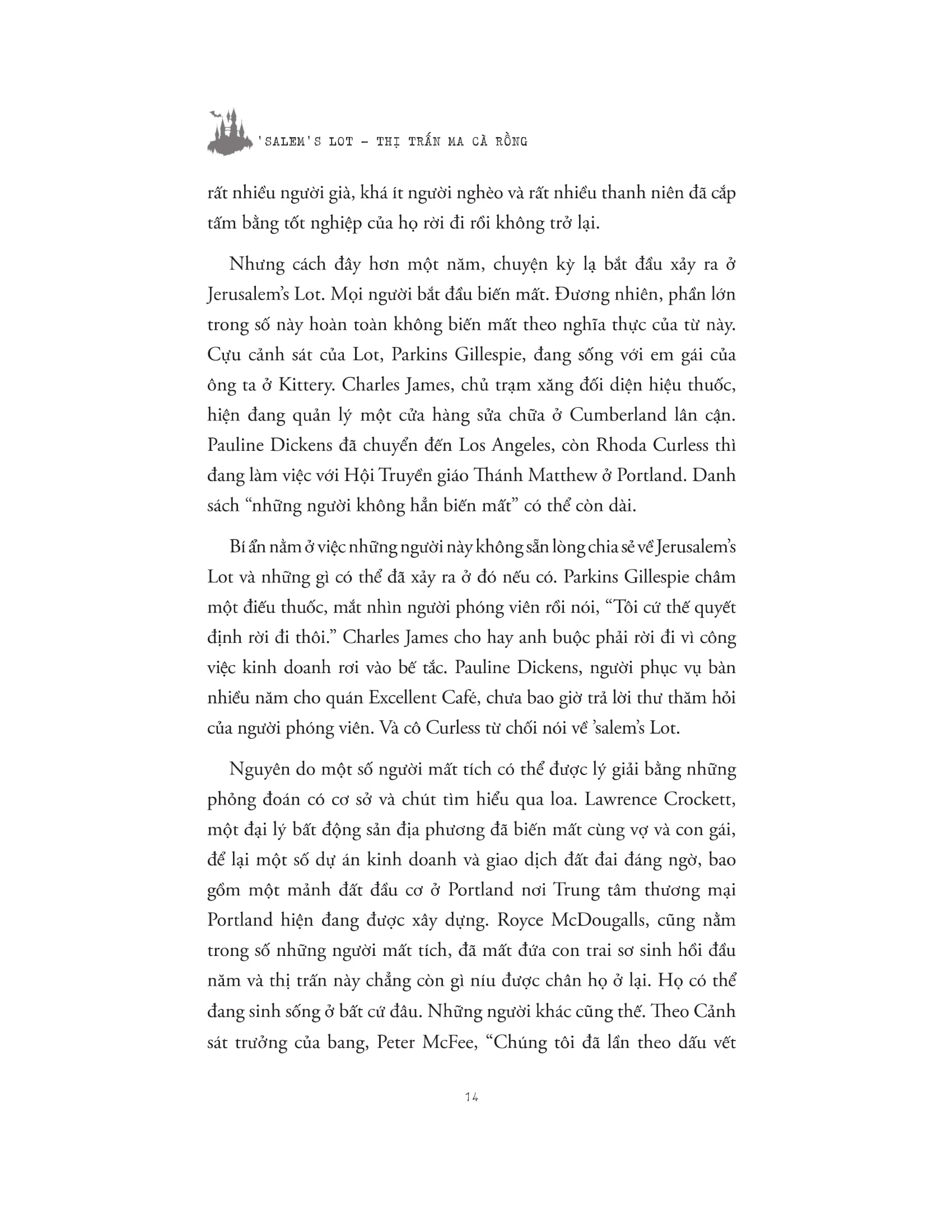 Salem’s Lot - Thị Trấn Ma Cà Rồng PDF Salem’s Lot - Thị Trấn Ma Cà Rồng PDF