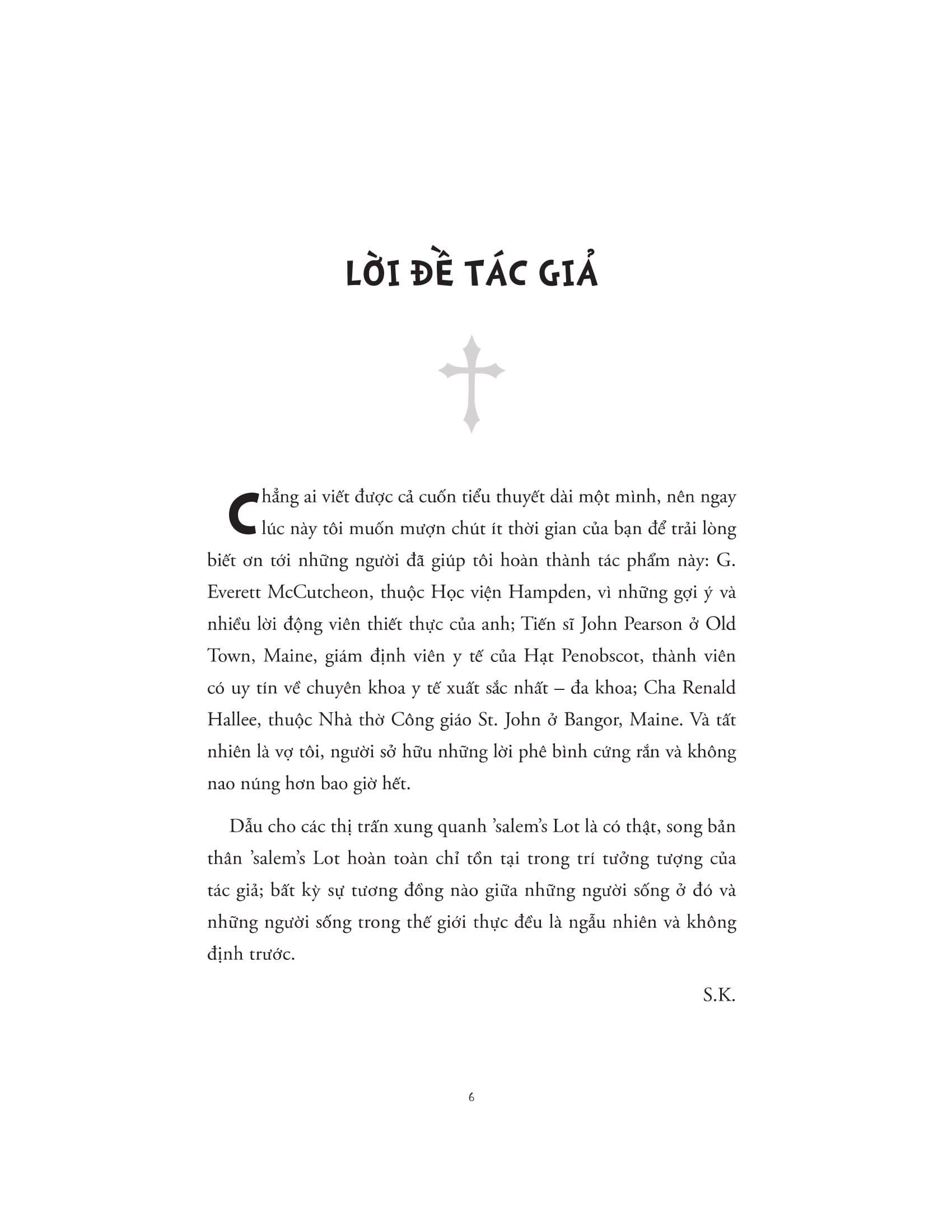 Salem’s Lot - Thị Trấn Ma Cà Rồng PDF Salem’s Lot - Thị Trấn Ma Cà Rồng PDF