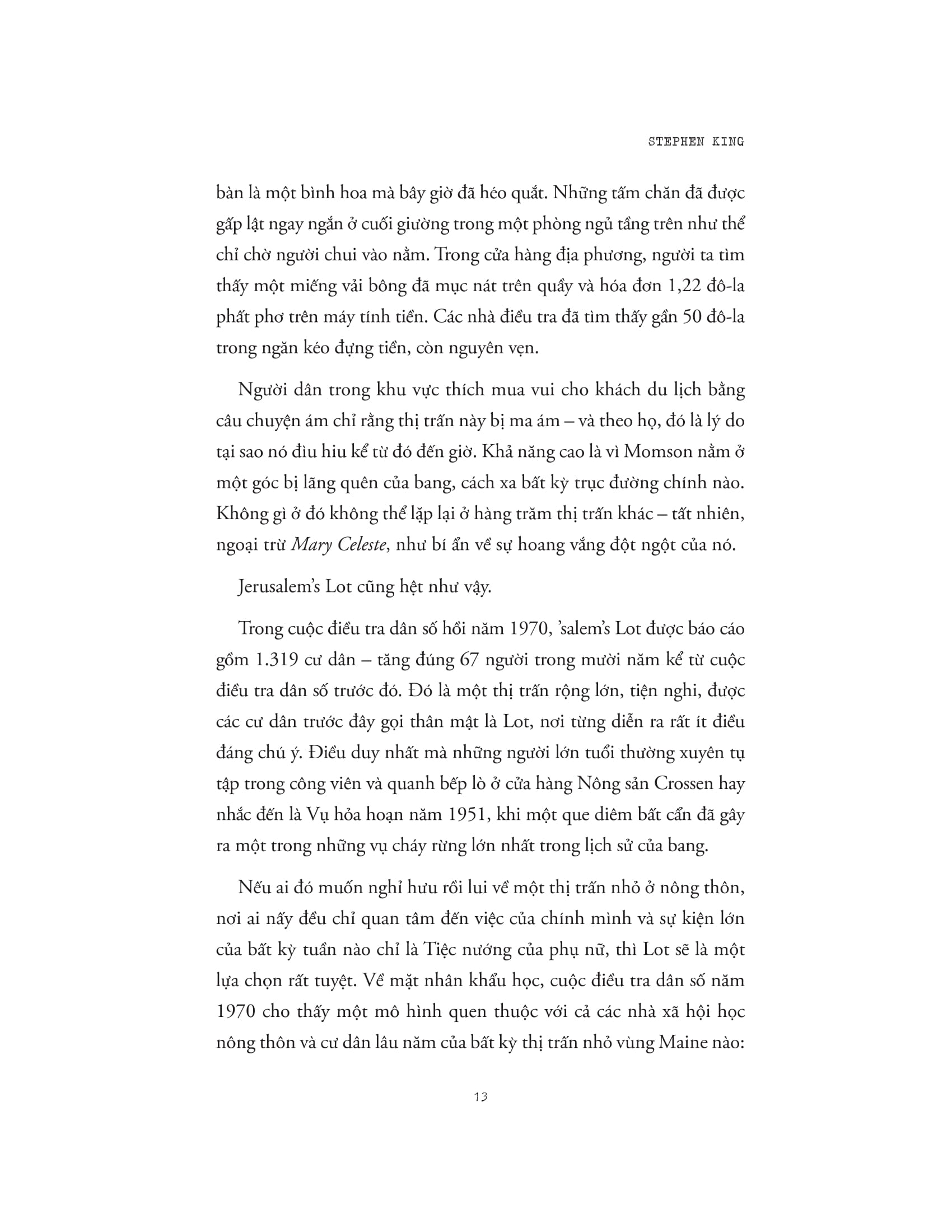 Salem’s Lot - Thị Trấn Ma Cà Rồng PDF Salem’s Lot - Thị Trấn Ma Cà Rồng PDF