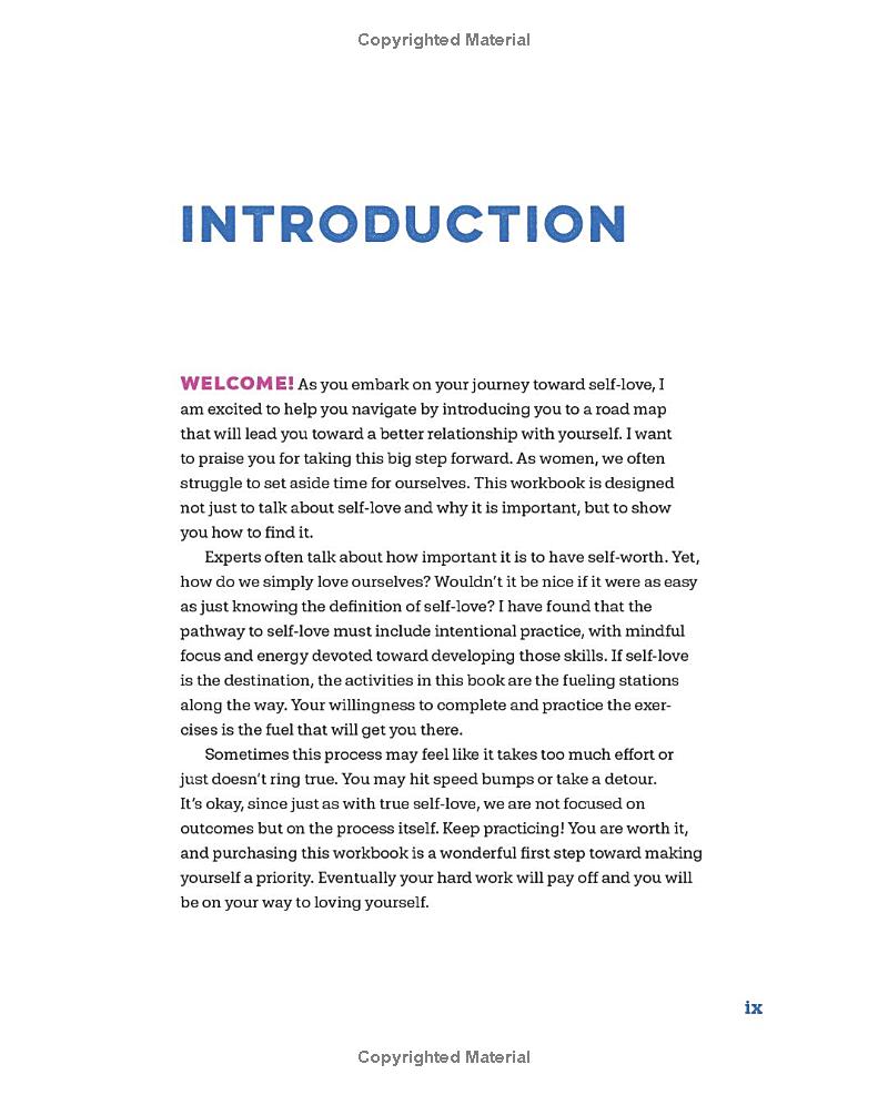Self-Love Workbook For Women PDF đọc ebook online, epub online, nghe sách nói audio miễn phí.