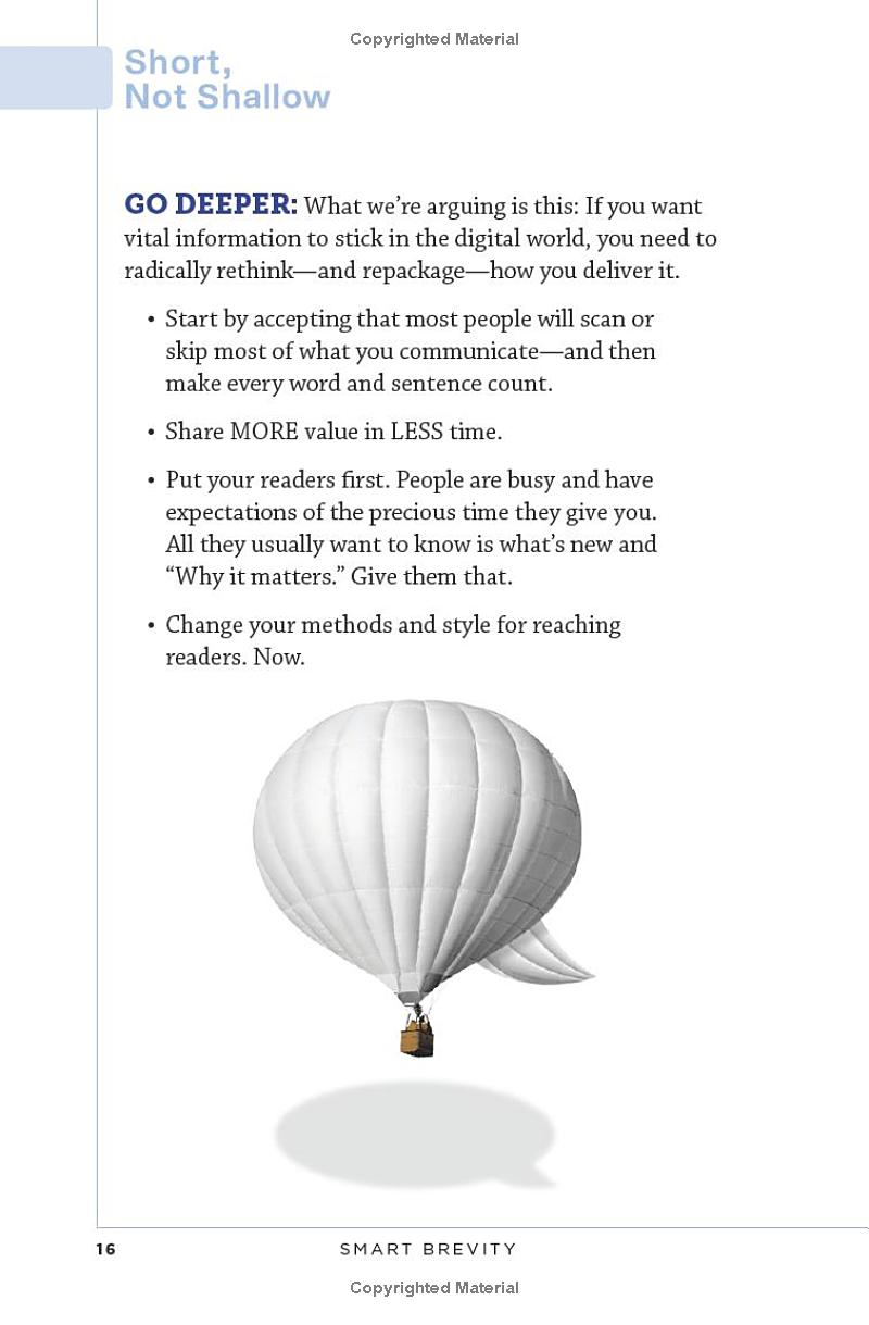 Smart Brevity: The Power Of Saying More With Less PDF đọc ebook online, epub online, nghe sách nói audio miễn phí. Smart Brevity: The Power Of Saying More With Less PDF đọc ebook online, epub online, nghe sách nói audio miễn phí.
