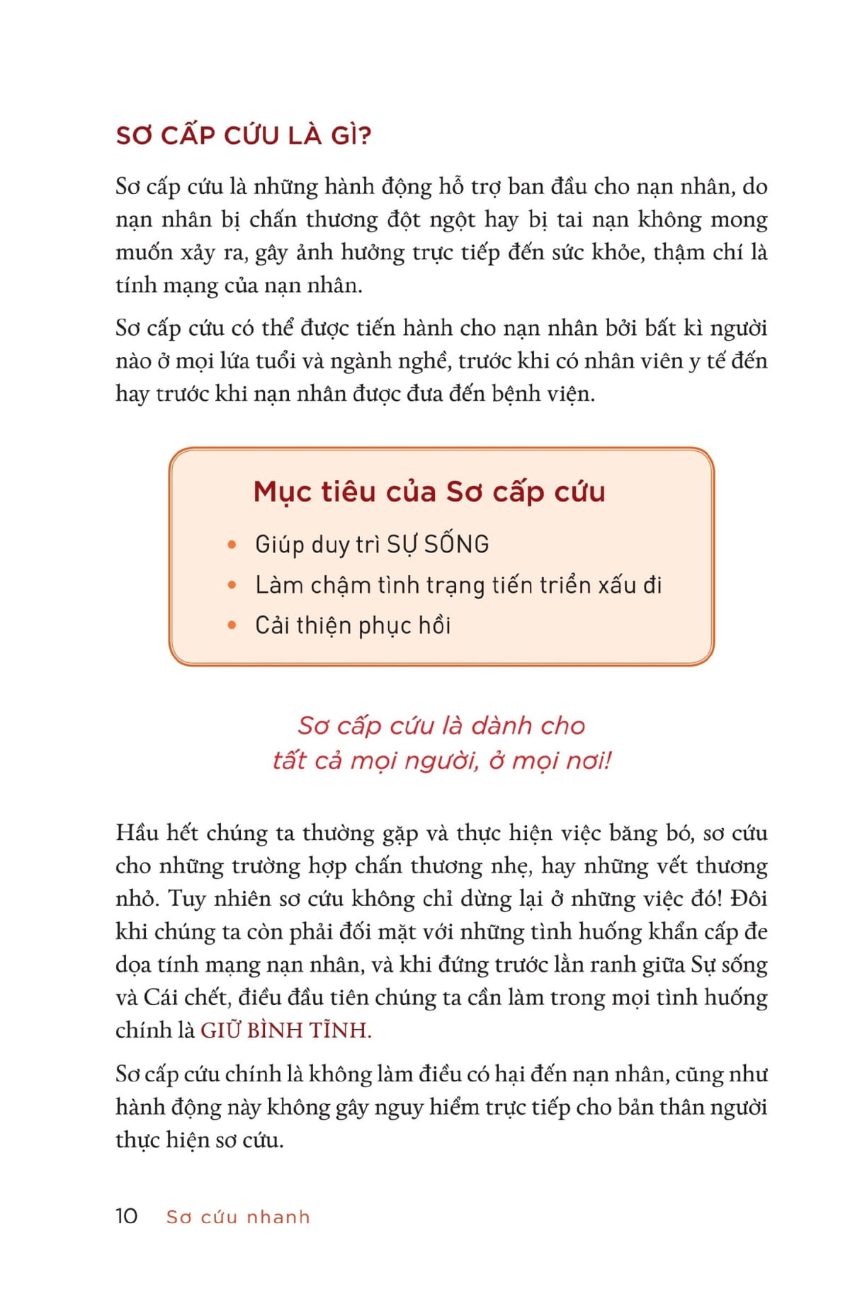 Sơ Cứu Nhanh - Cẩm Nang Cho Mọi Gia Đình PDF đọc ebook online, epub online, nghe sách nói audio miễn phí. Sơ Cứu Nhanh - Cẩm Nang Cho Mọi Gia Đình PDF đọc ebook online, epub online, nghe sách nói audio miễn phí.
