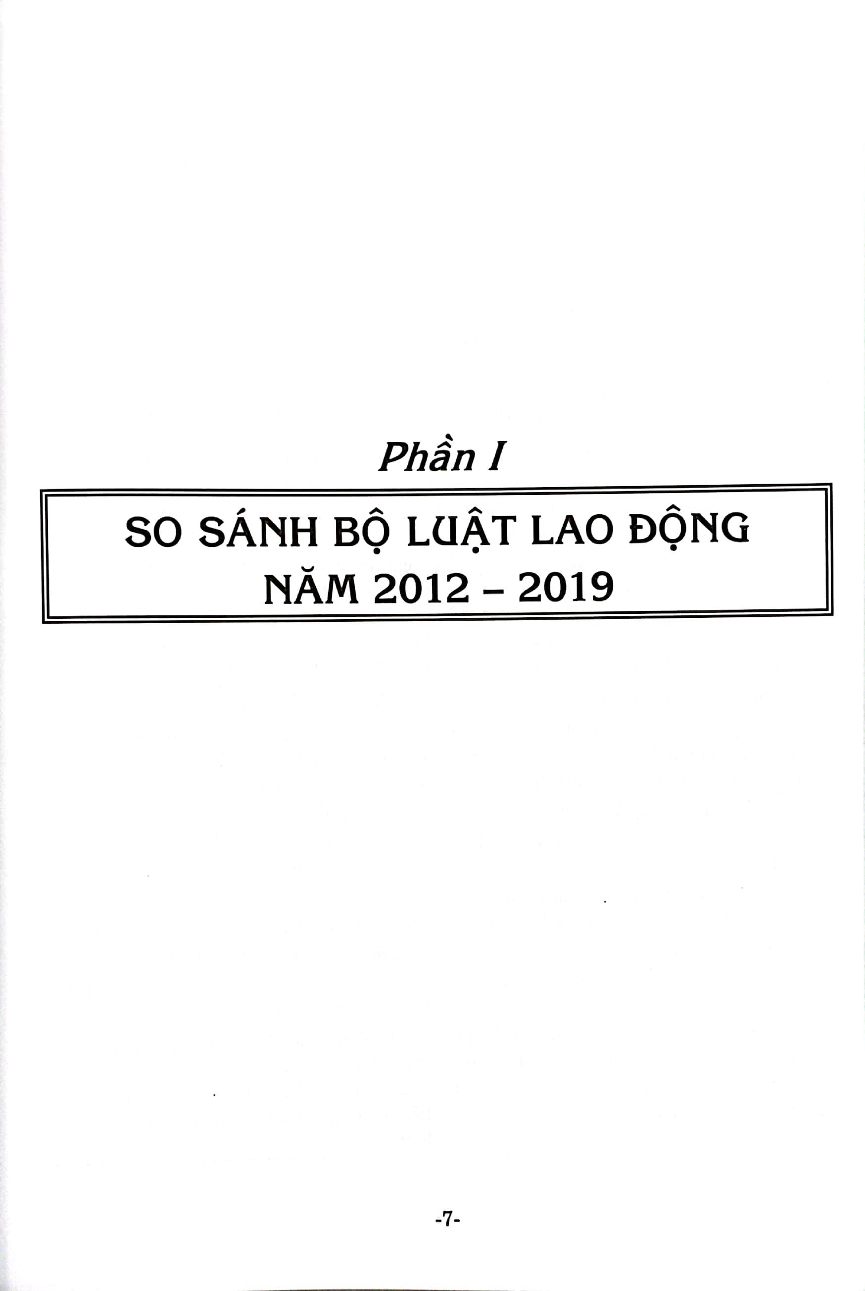 So Sánh Bộ Luật Lao Động Năm 2012-2019 Và Các Văn Bản Hướng Dẫn Thi Hành PDF đọc ebook online, epub online, nghe sách nói audio miễn phí.