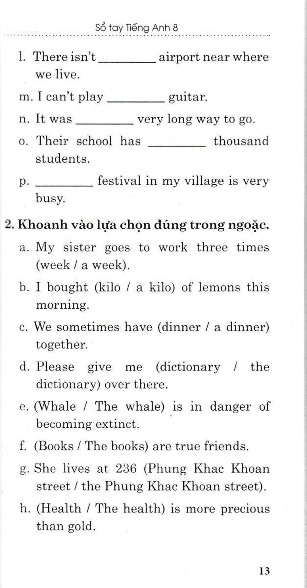 Tải sách Sổ Tay Tiếng Anh 8 PDF đọc ebook online, epub online, nghe sách nói audio miễn phí.