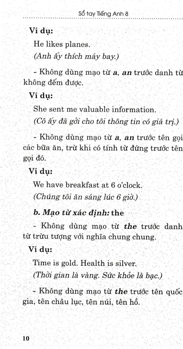 Tải sách Sổ Tay Tiếng Anh 8 PDF đọc ebook online, epub online, nghe sách nói audio miễn phí.
