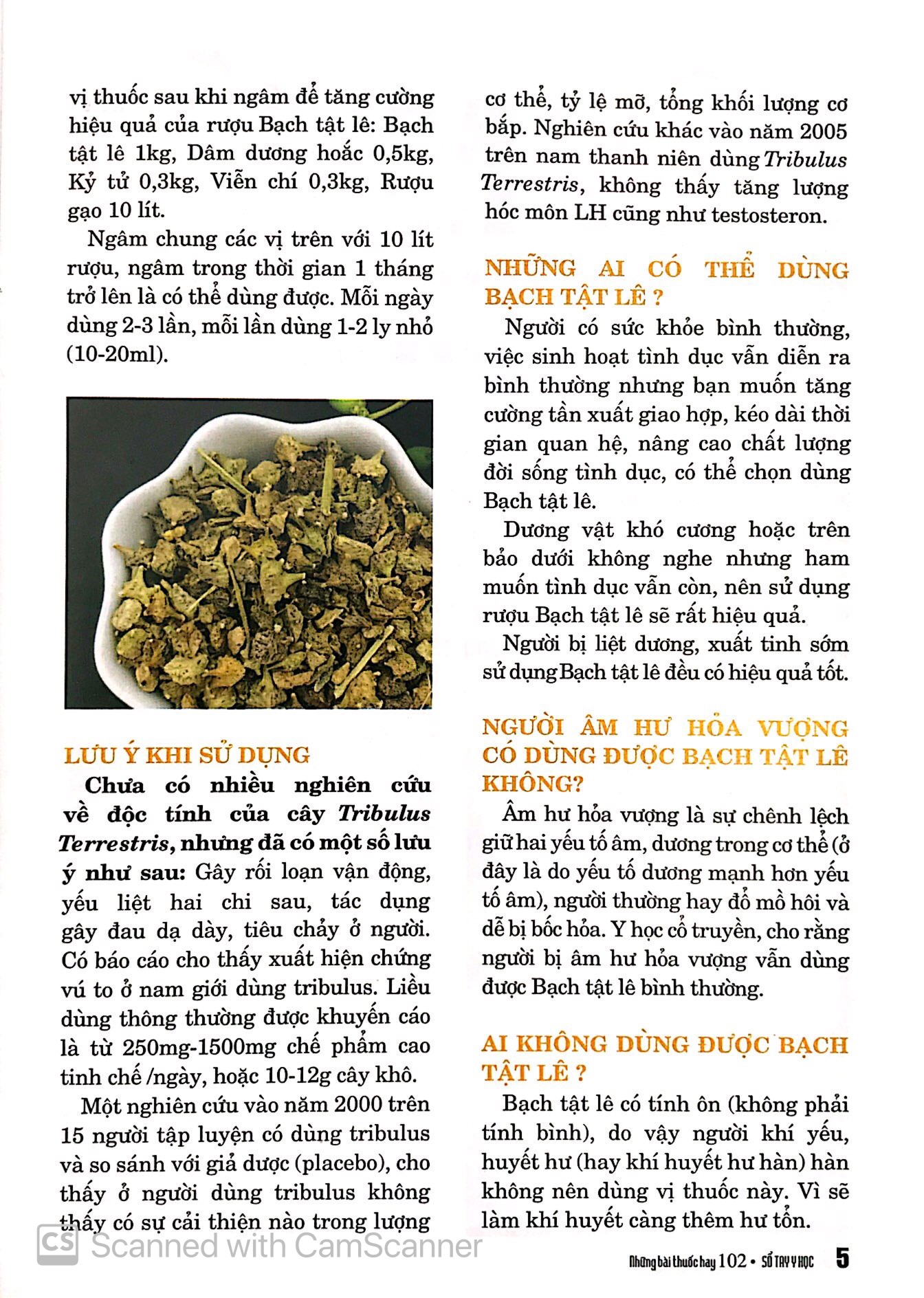 Bộ Sổ Tay Y Học - Những Bài Thuốc Hay 102 PDF