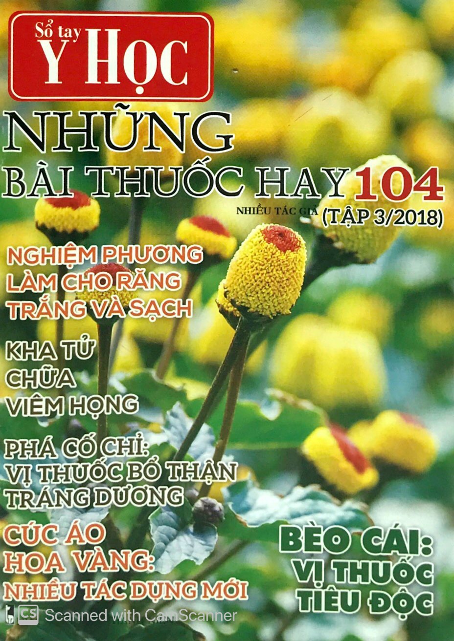 Bộ Sổ Tay Y Học - Những Bài Thuốc Hay 104 PDF