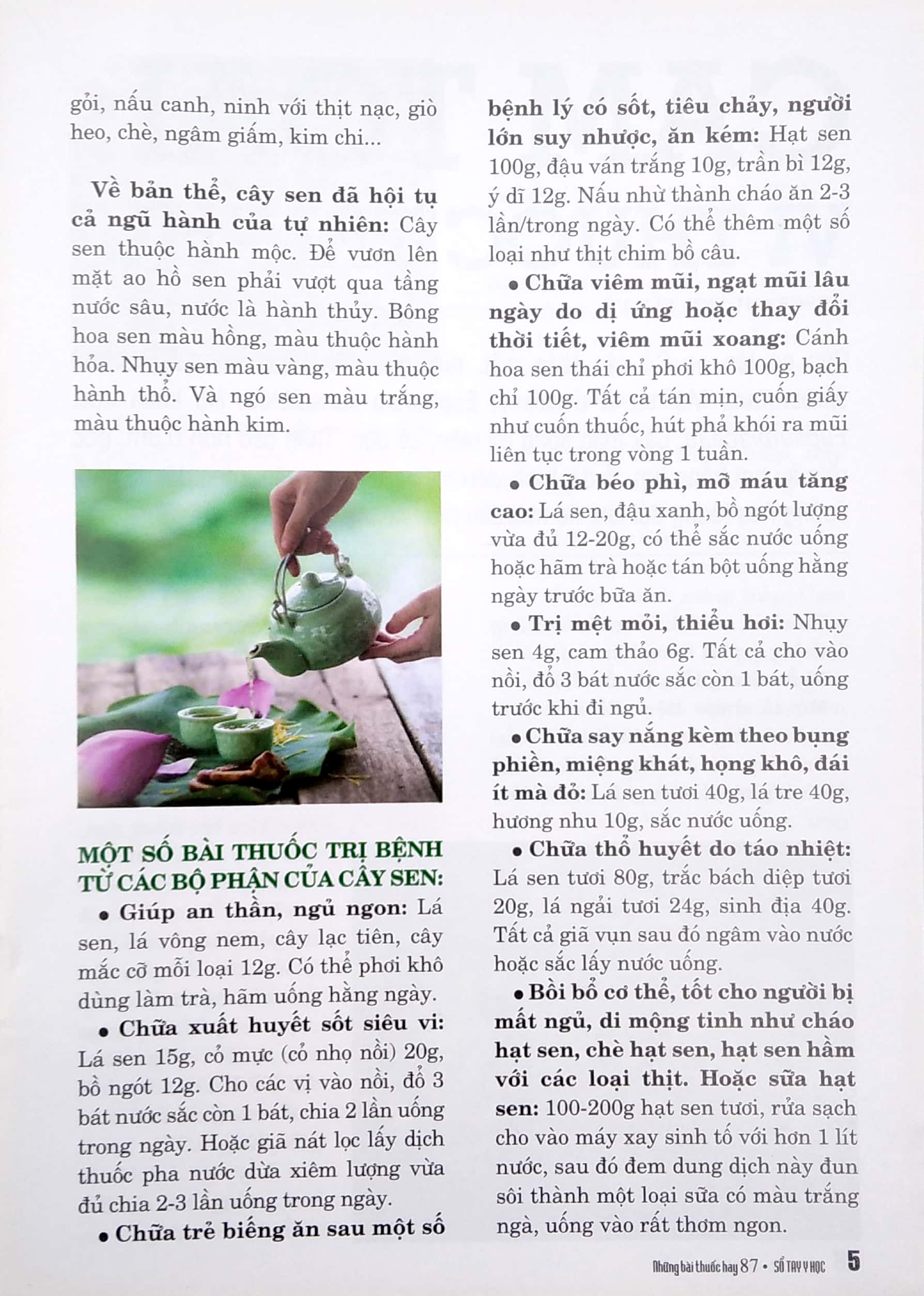 Bộ Sổ Tay Y Học - Những Bài Thuốc Hay 87 PDF Bộ Sổ Tay Y Học - Những Bài Thuốc Hay 87 PDF
