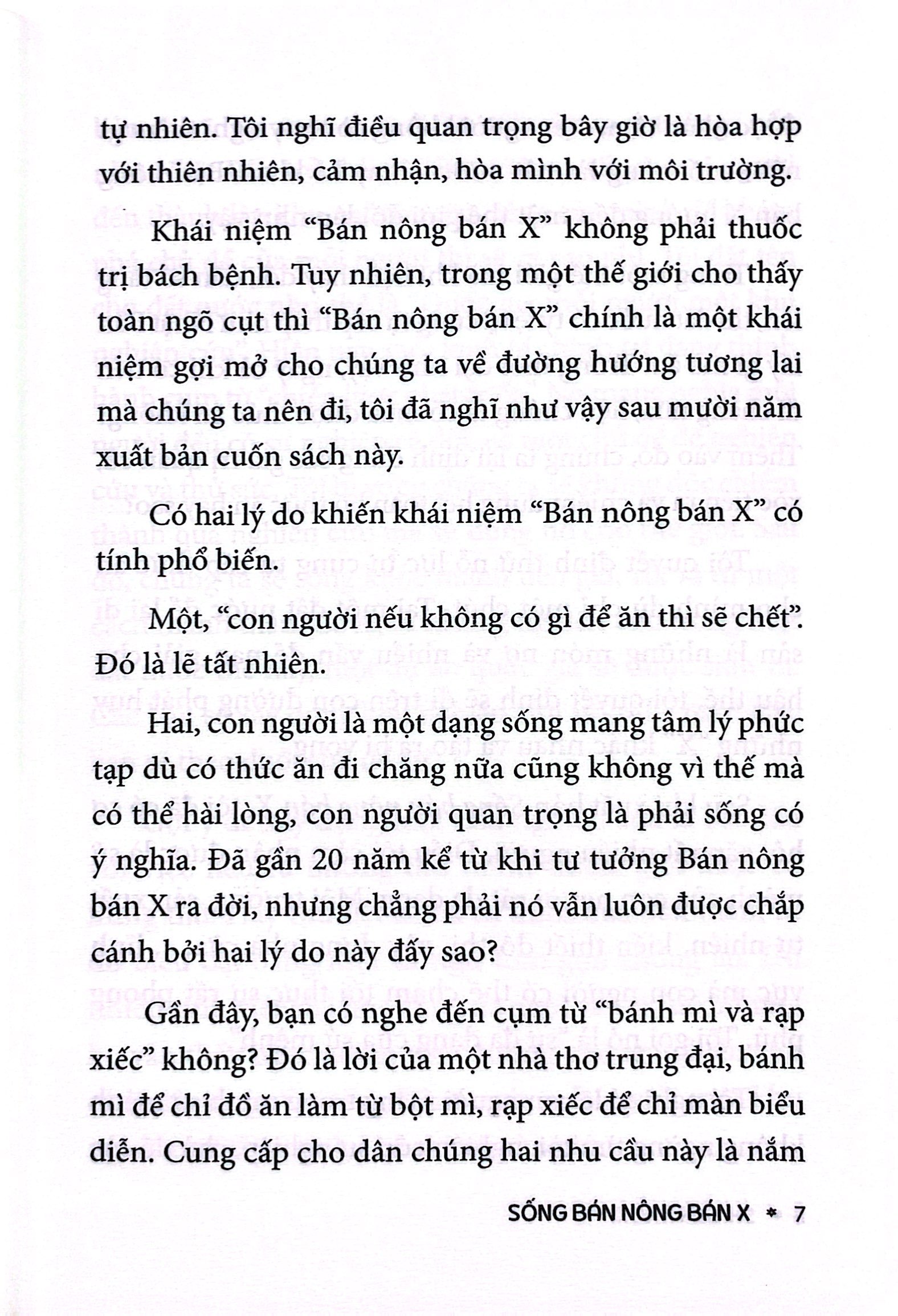 Sống Bán Nông Bán X - Triết Lý Mới Về Cuộc Sống Điền Viên PDF