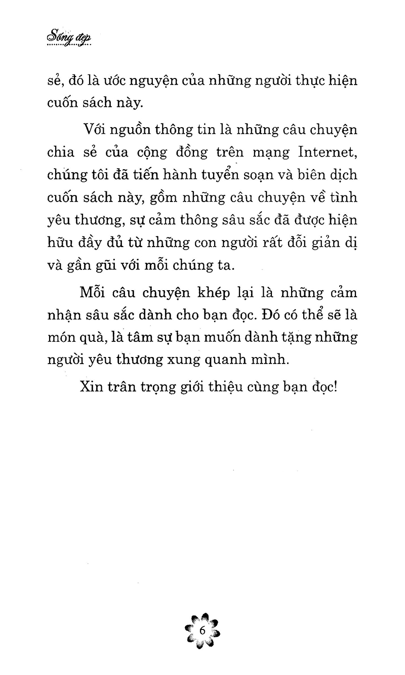 Sống Đẹp - Giá Trị Của Cuộc Sống PDF Sống Đẹp - Giá Trị Của Cuộc Sống PDF