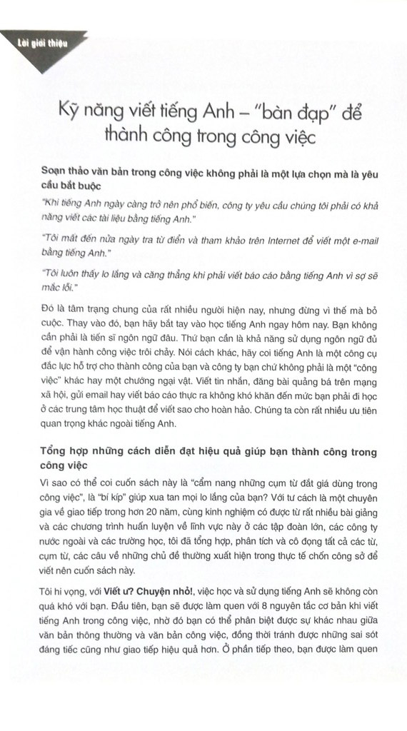 Sống Sót Nơi Công Sở English Business Writing - Viết Ư? Chuyện Nhỏ PDF Sống Sót Nơi Công Sở English Business Writing - Viết Ư? Chuyện Nhỏ PDF