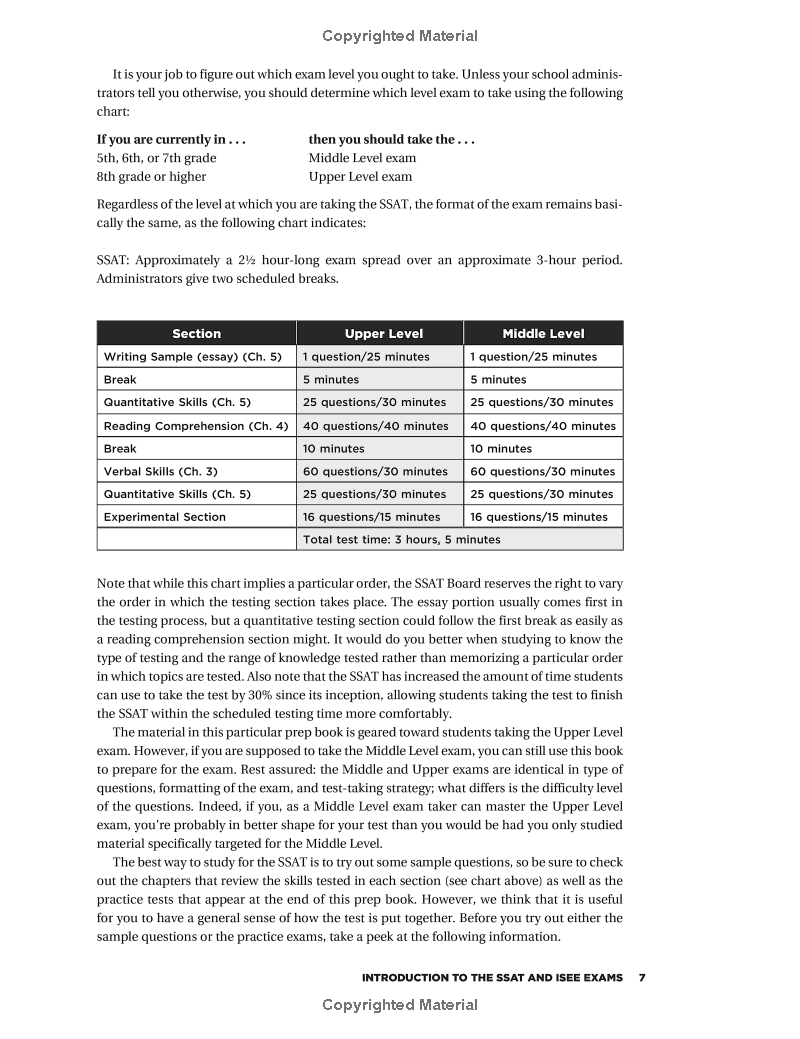 SSAT/ISEE: High School Entrance Examinations 4th Edition (Barron's Test Prep) PDF đọc ebook online, epub online, nghe sách nói audio miễn phí.