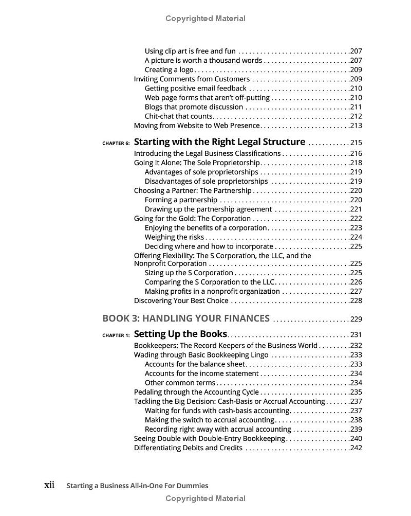 Starting A Business AllinOne For Dummies 3rd Edition