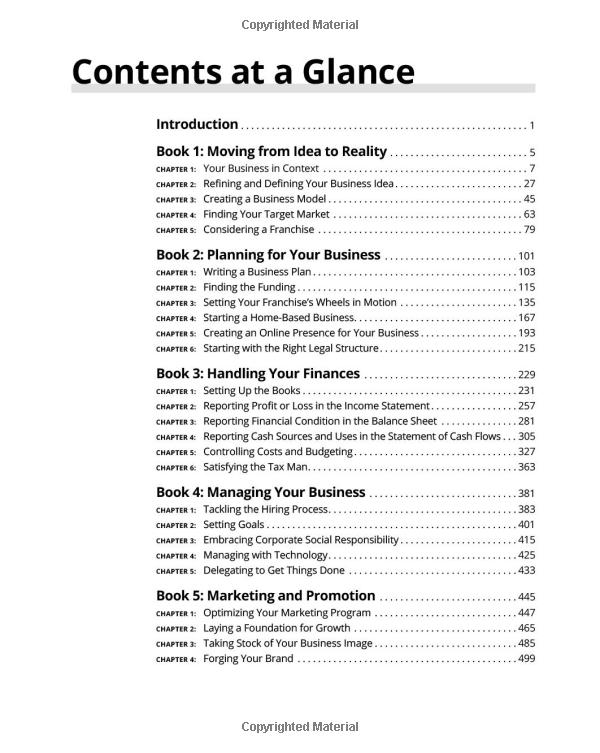 Starting A Business AllinOne For Dummies 3rd Edition