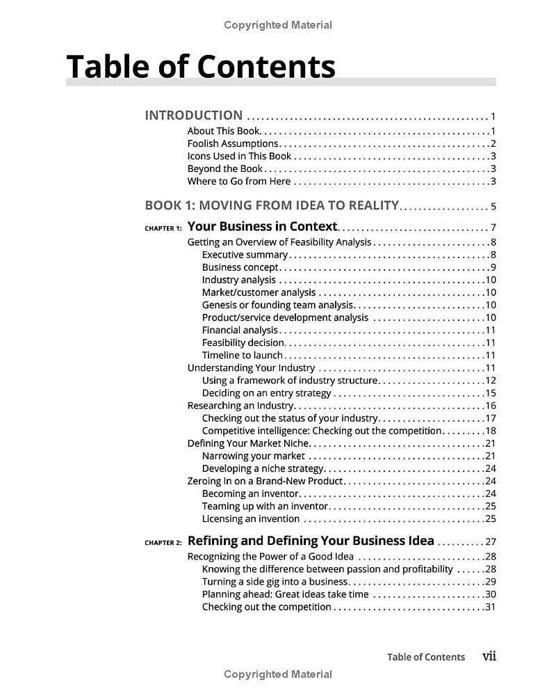 Starting A Business AllinOne For Dummies 3rd Edition