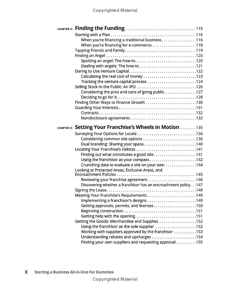 Starting A Business AllinOne For Dummies 3rd Edition