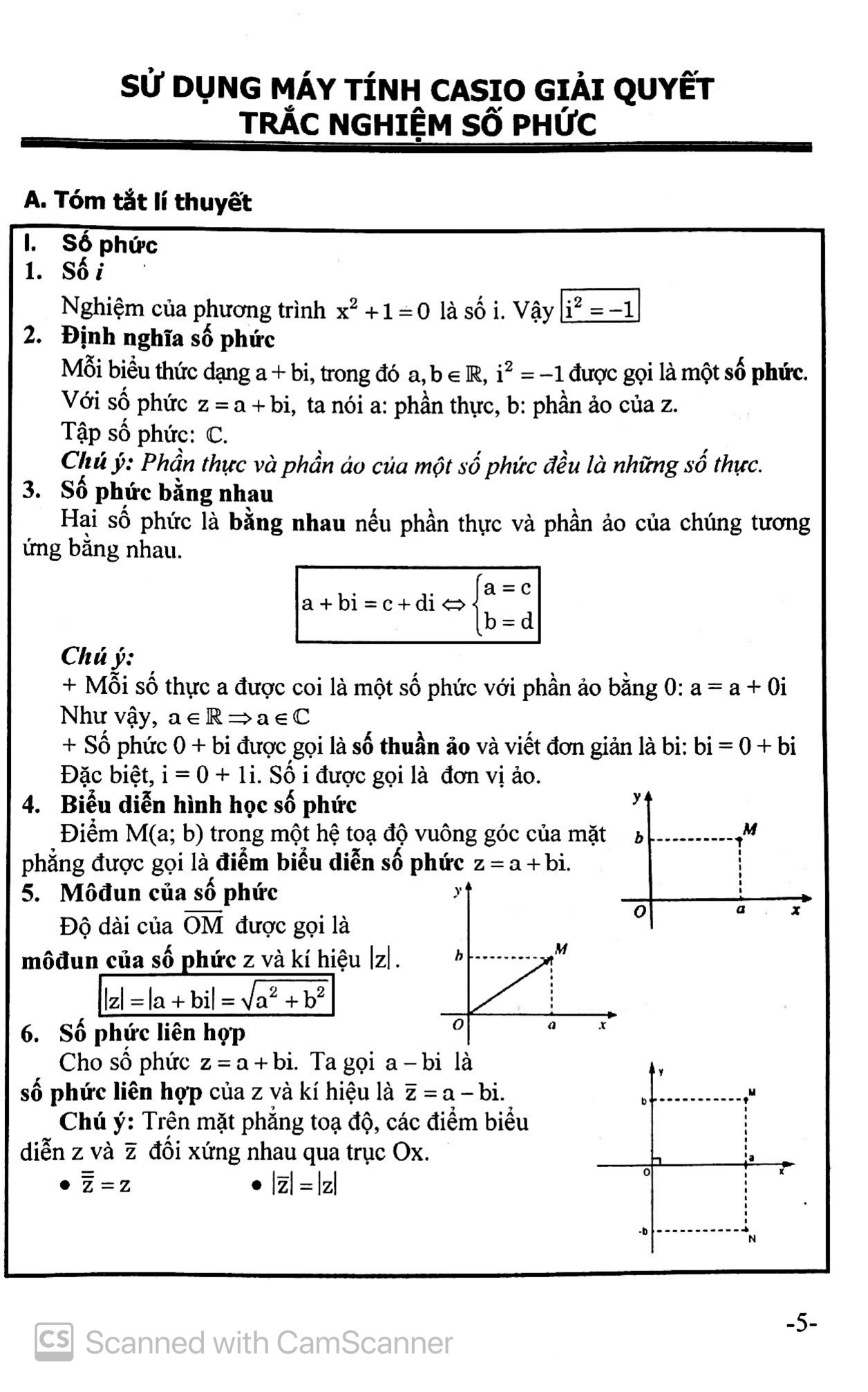 Sử Dụng Máy Tính Cầm Tay Để Giải Toán Phức Số PDF