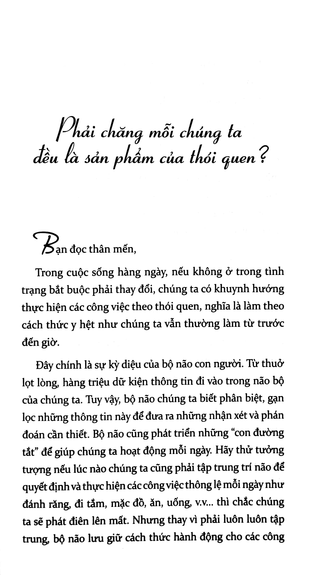 Sức Mạnh Của Thói Quen - The Power Of Habit PDF đọc ebook online, epub online, nghe sách nói audio miễn phí. Tải sách Sức Mạnh Của Thói Quen - The Power Of Habit PDF đọc ebook online, epub online, nghe sách nói audio miễn phí.
